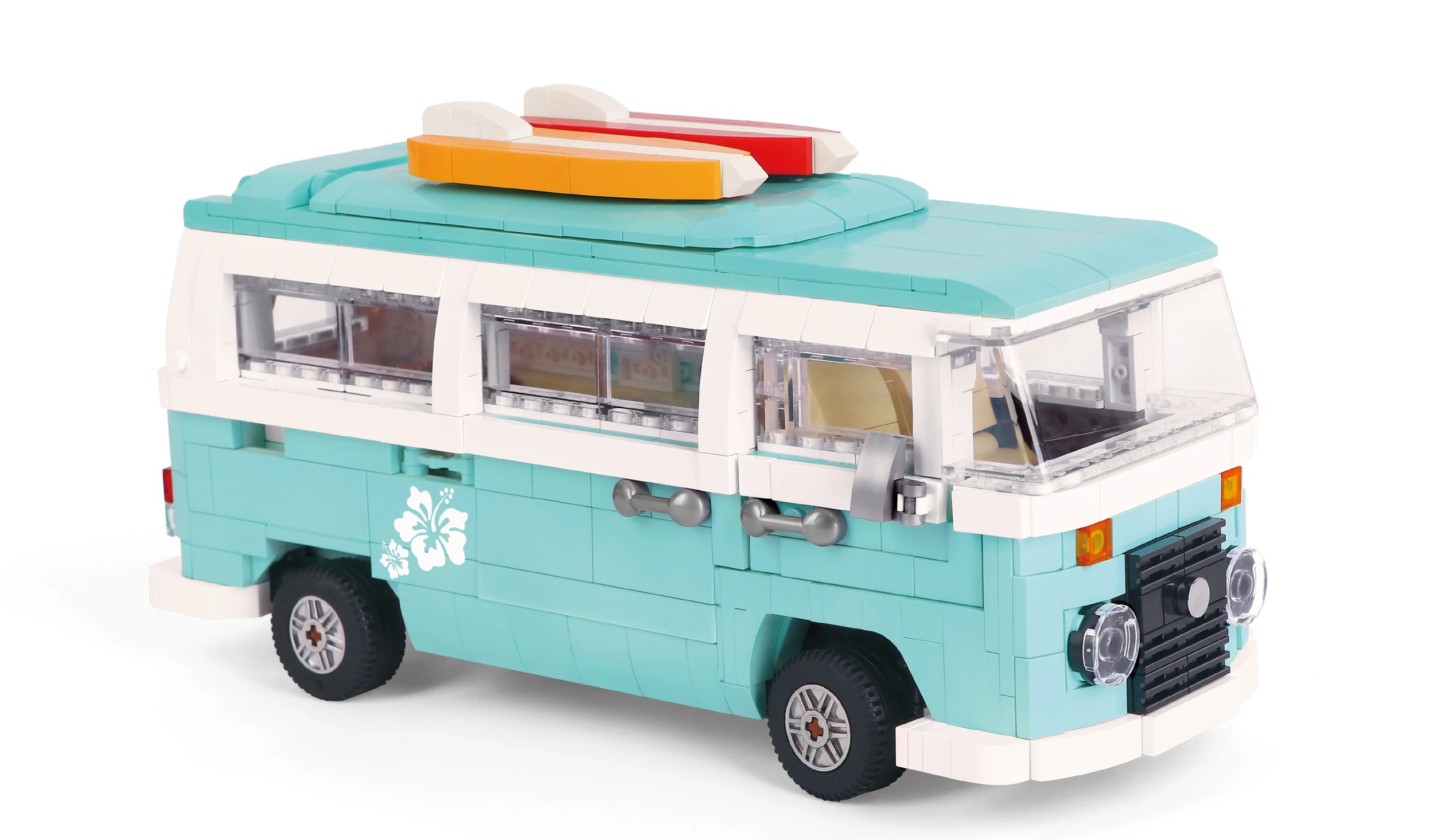 2 1035 Piece Mini Blocks Vehicle Series: Camper Van, 2 of 4
