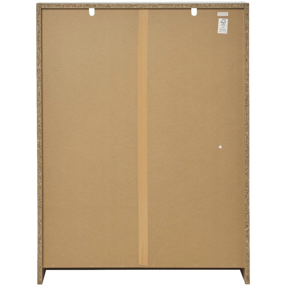 3 Austin 3 Shelf Bookcase Oak Shelves Home Office Storage, 3 of 6