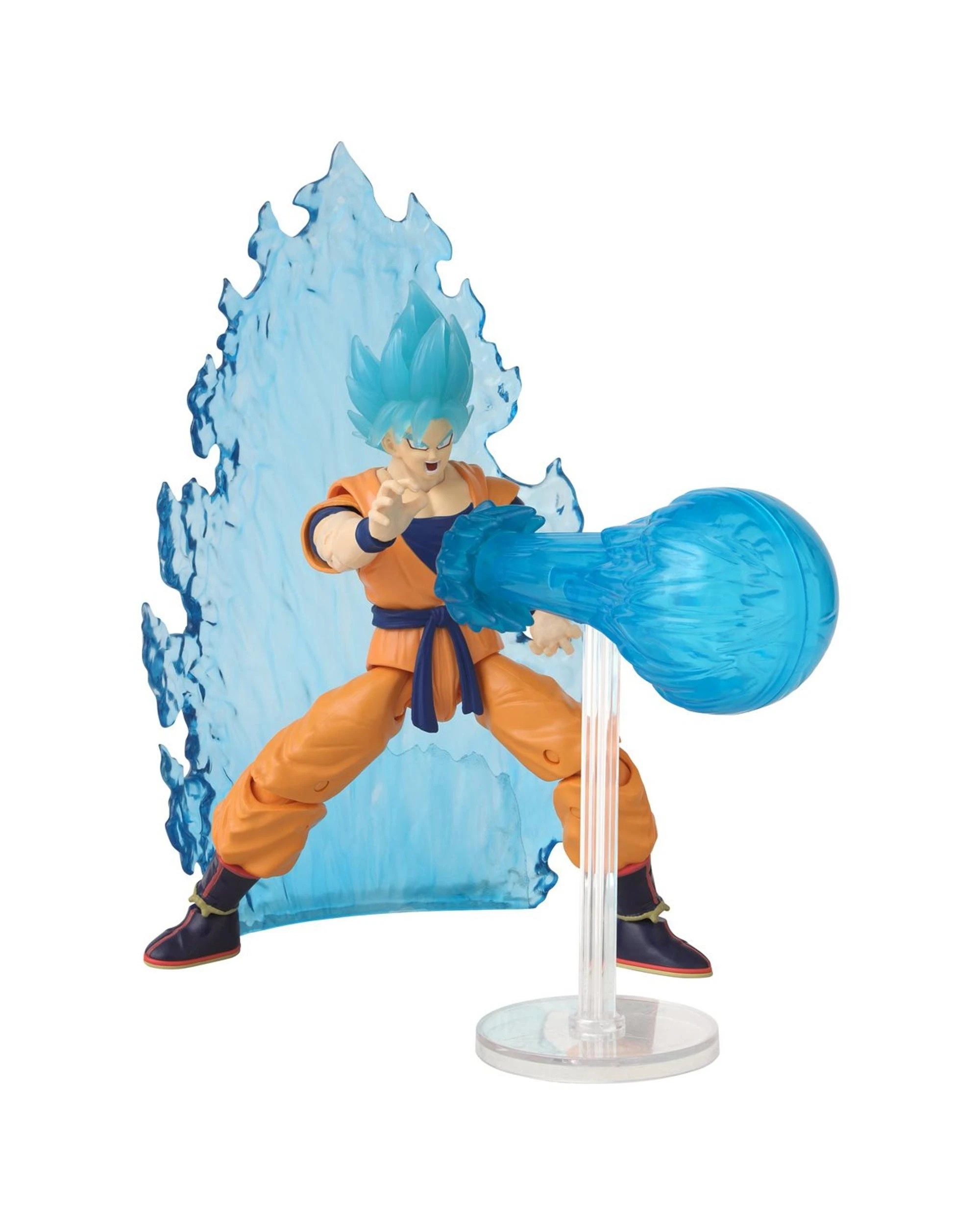 3 Dragon Ball Super Dragon Stars Power Up Pack Super Saiyan Blue Goku Broly Version Figure, 3 of 6