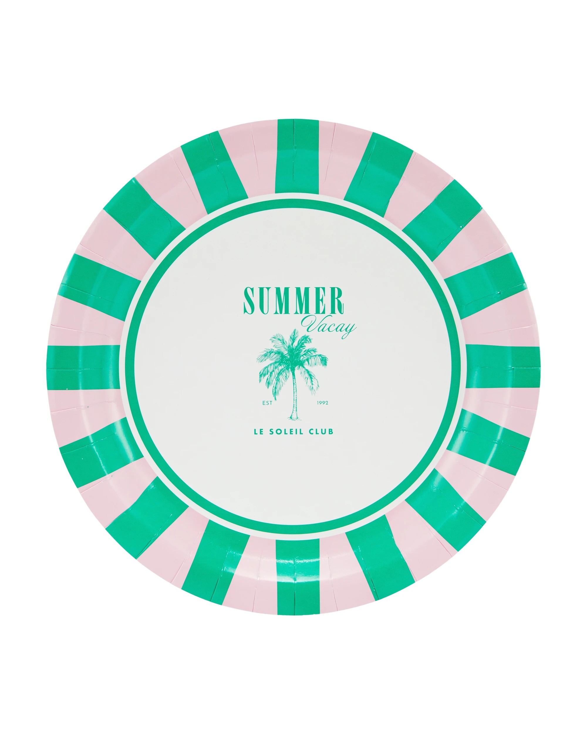 1 16 Piece Summer Vacay Paper Plates, 1 of 4