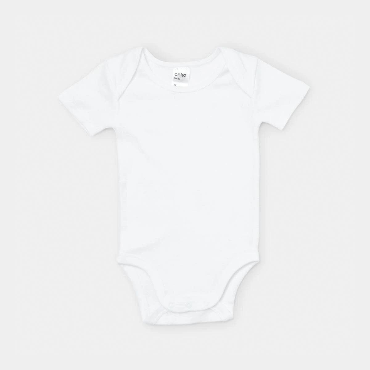3 5 Pack Short Sleeve Bodysuits WHITE MULTI PACK, 3 of 4