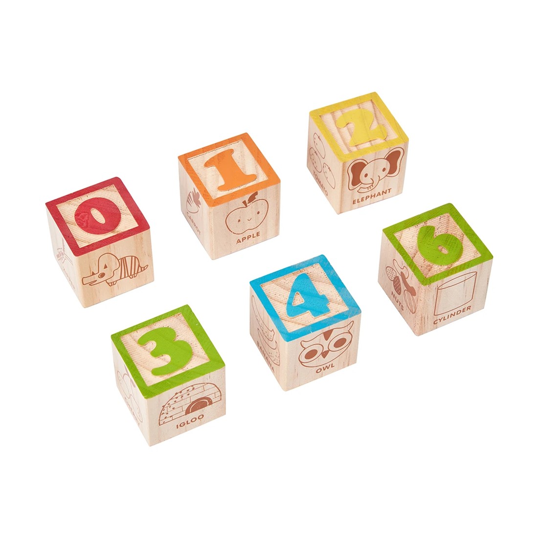 7 Wooden Alphabet Blocks, 7 of 9