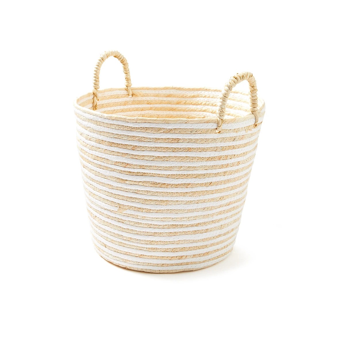 1 Stripe Basket - Natural, 1 of 9