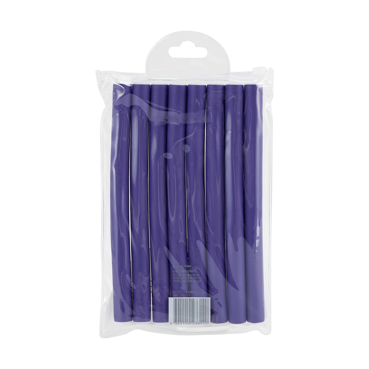 5 OXX Haircare 8 Piece Bendy Rollers - Purple, 5 of 5