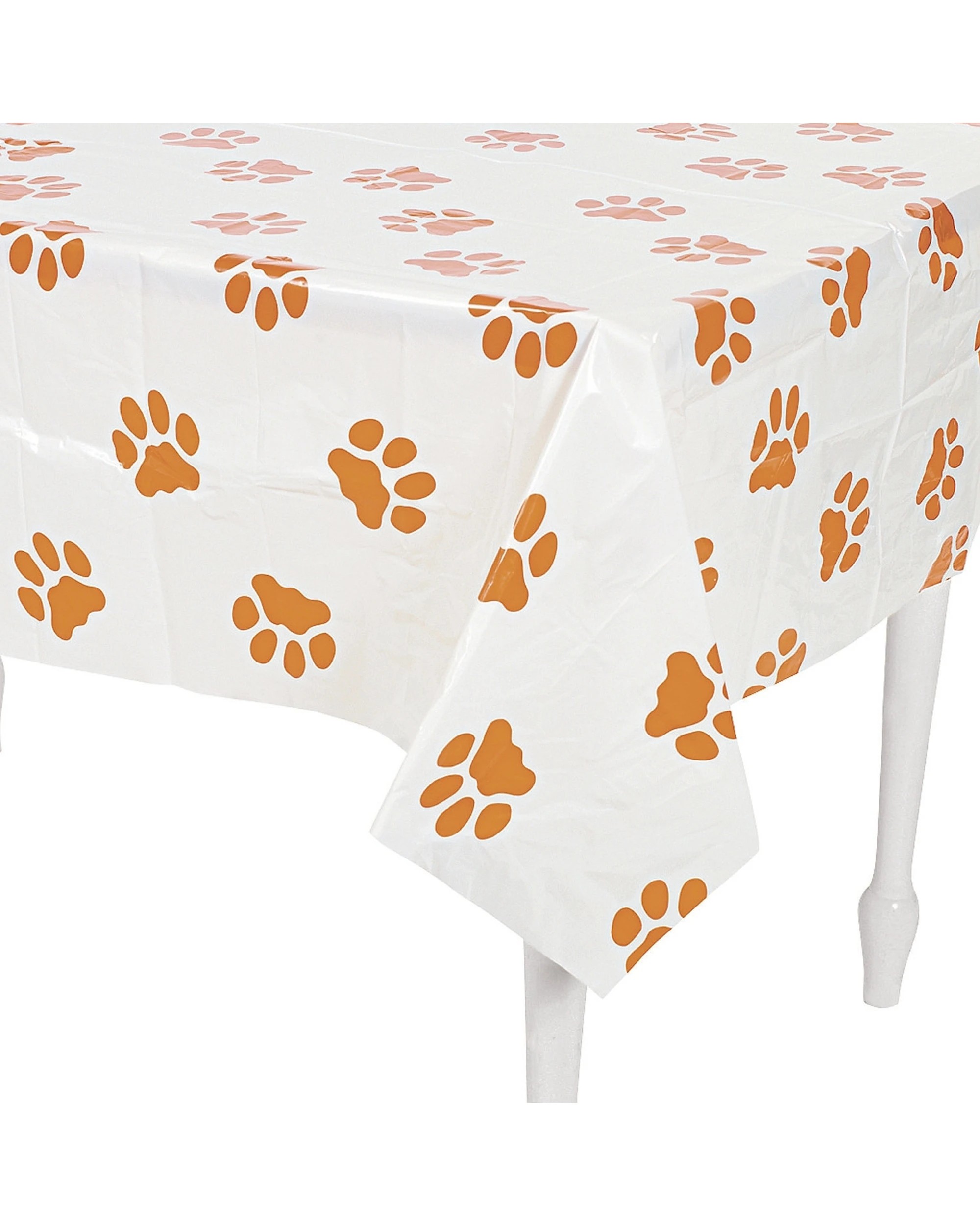 1 Partyrama Paw Print Plastic Tablecloth, 1 of 1