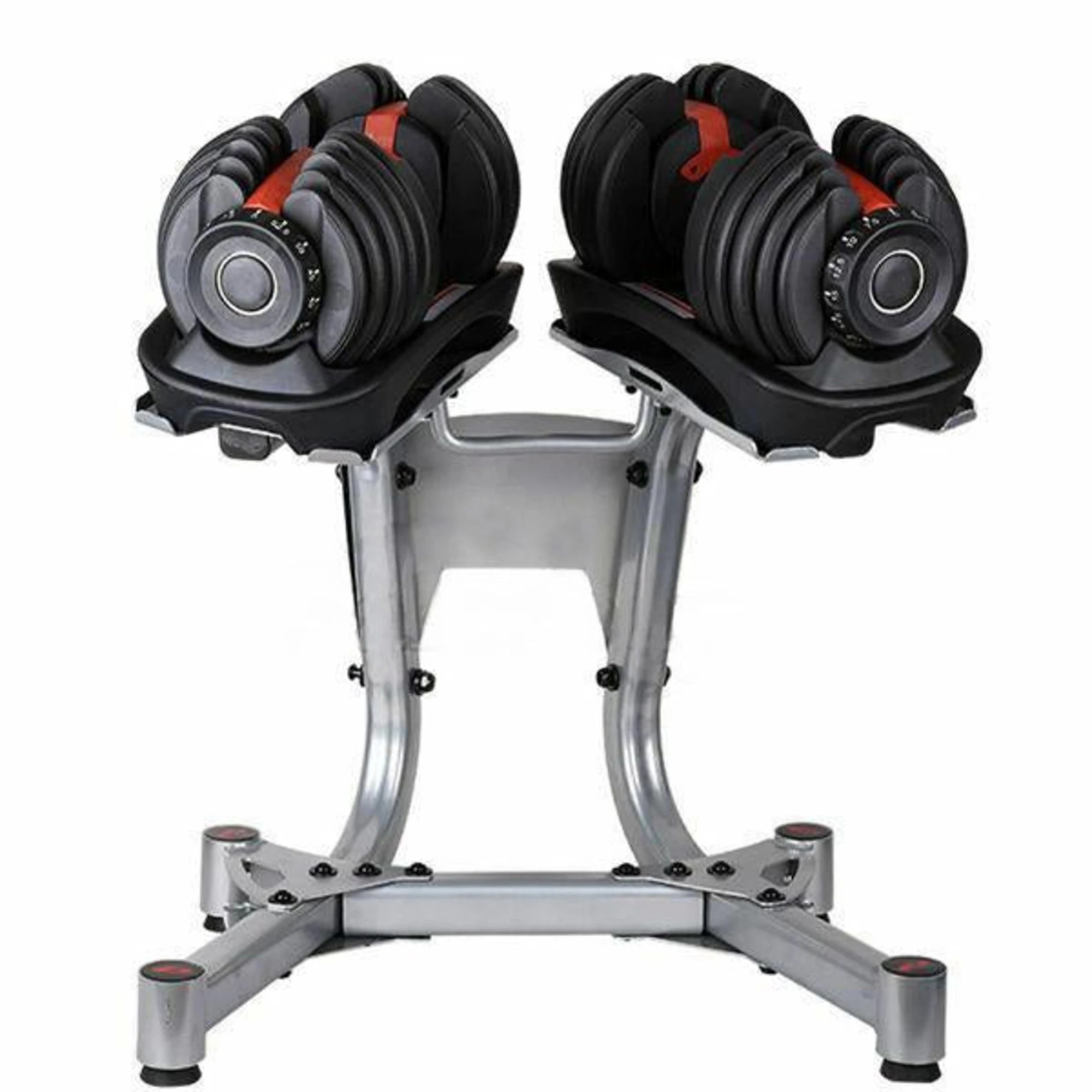 5 Fitness Master Adjustable Dumbbell Stand Rack Holder Home Gym Equipment Weight, 5 of 6