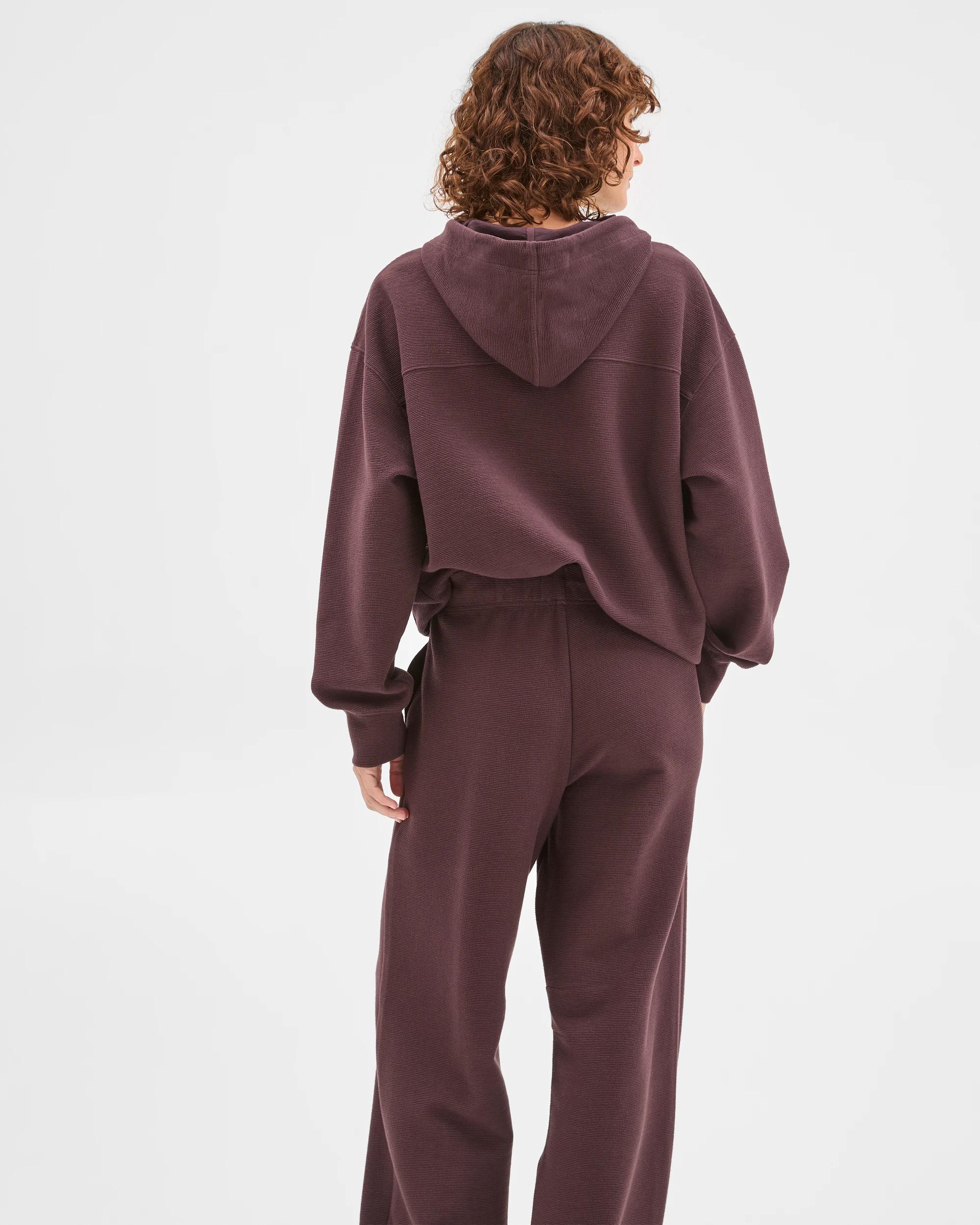 7 Target Active Active Australian Cotton Blend Crinkle Relaxed Pants RAISIN, 7 of 7