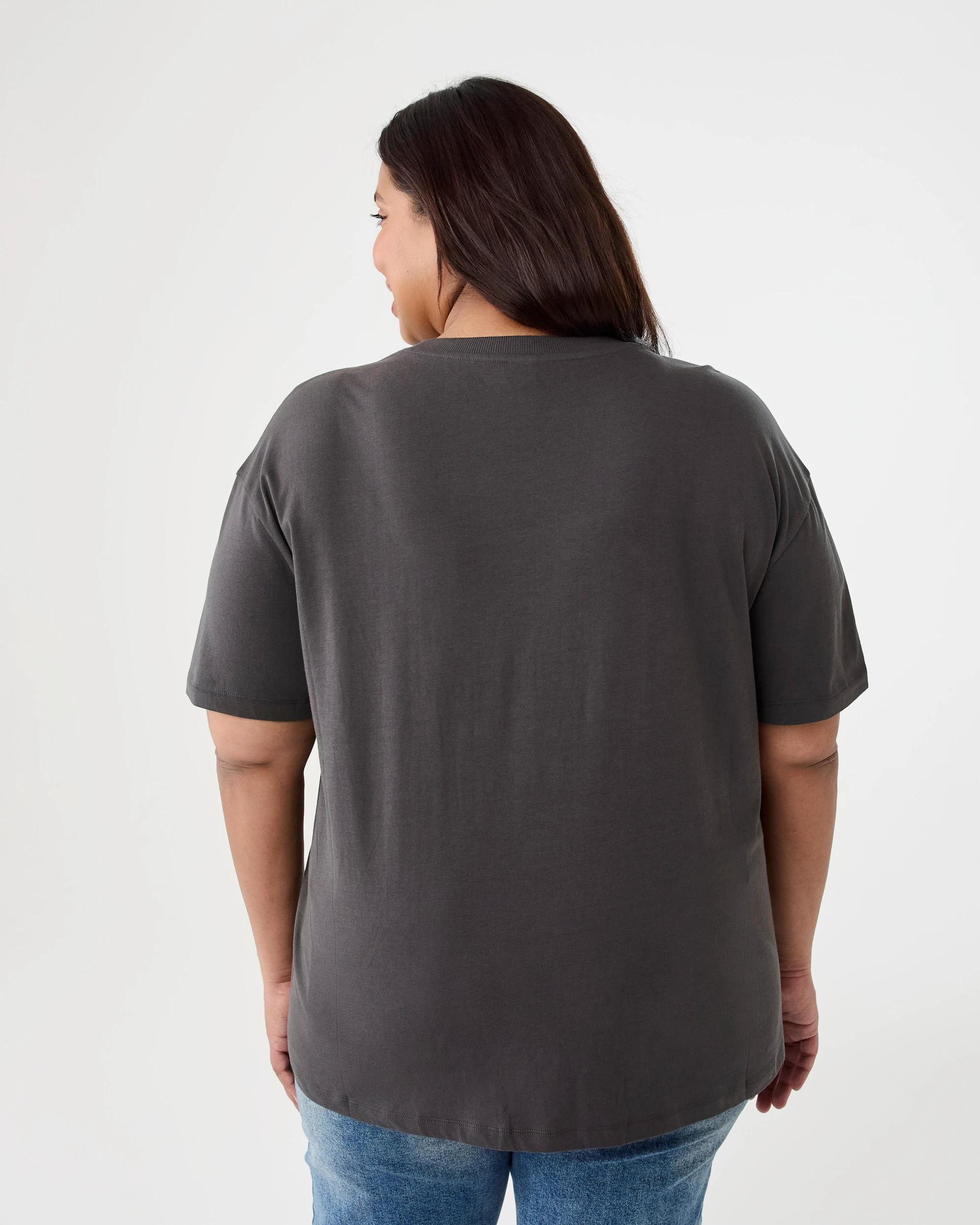3 Curve Short Sleeve Boyfriend T-shirt Sndy Mrkt, 3 of 6