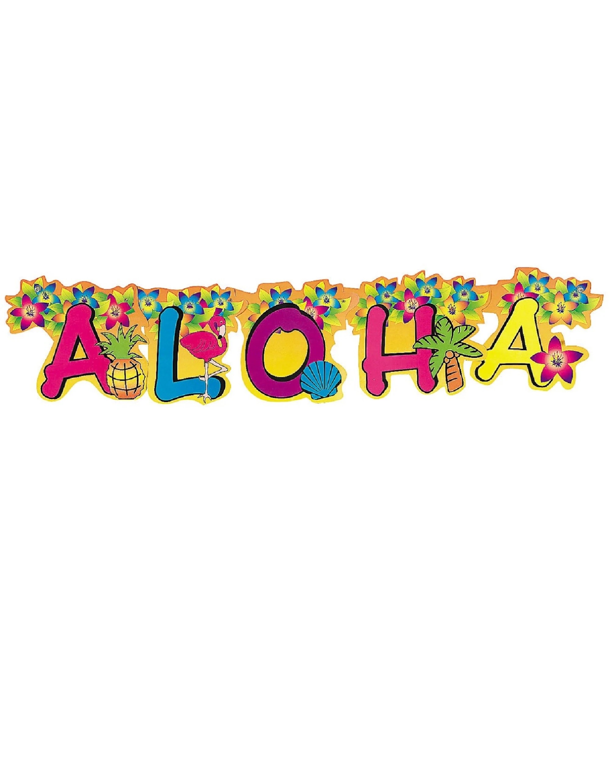1 Fun Express Aloha Jointed Banner, 1 of 1