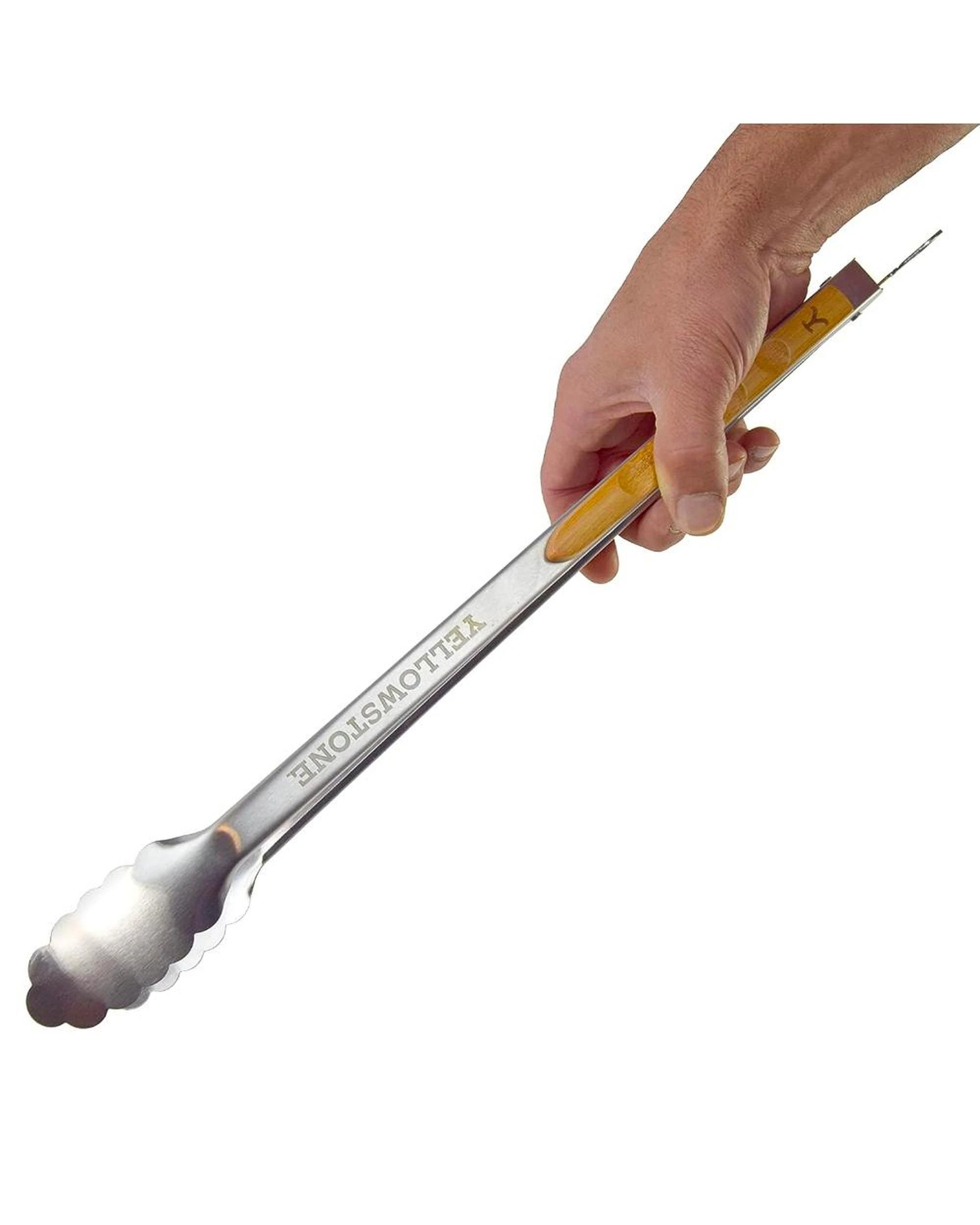 9 Proud Grill Company Yellowstone BBQ 2pc Tool Set  Spatula and Tongs, 9 of 10