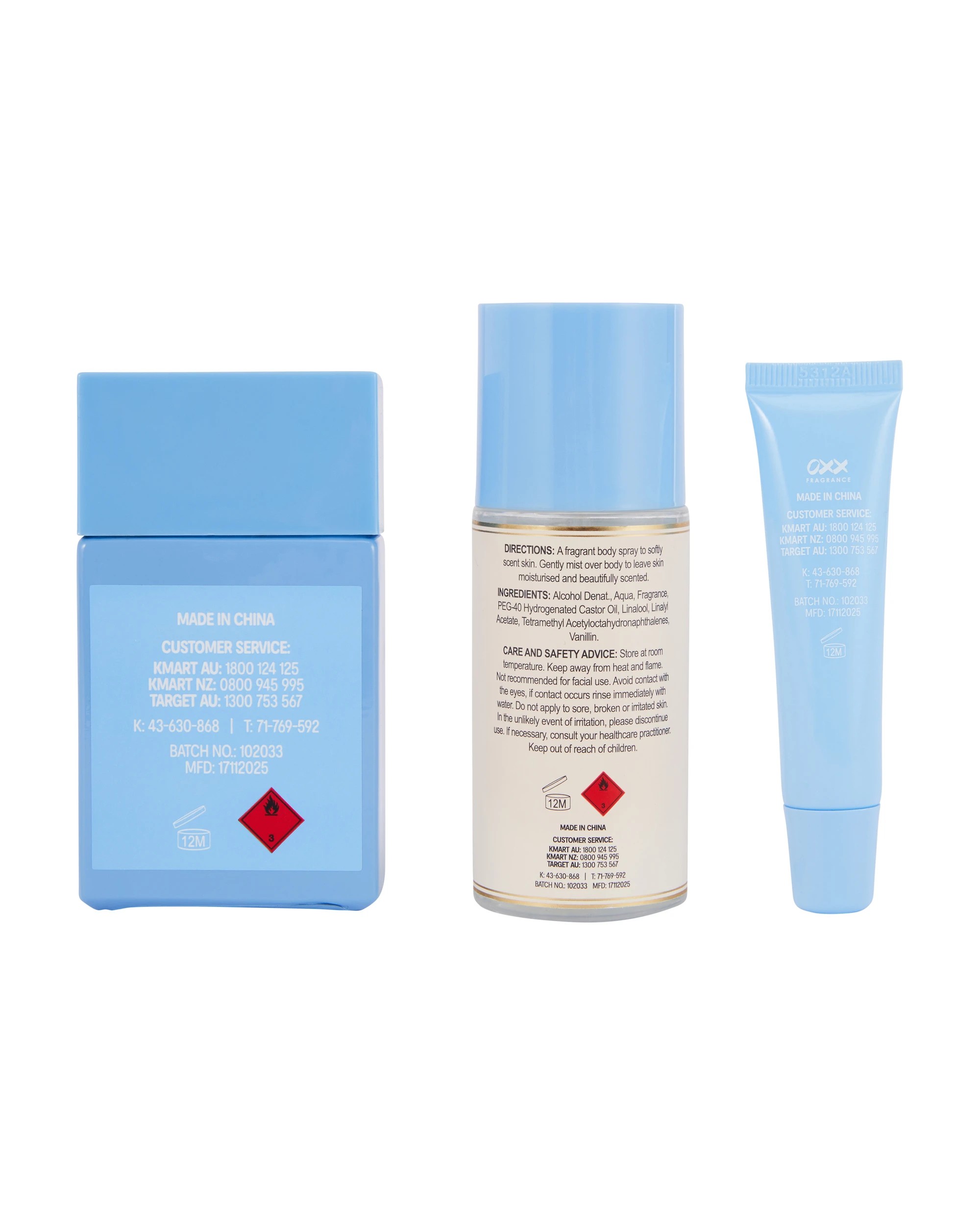 3 OXX Fragrance Latte Kiss Set, 3 of 7