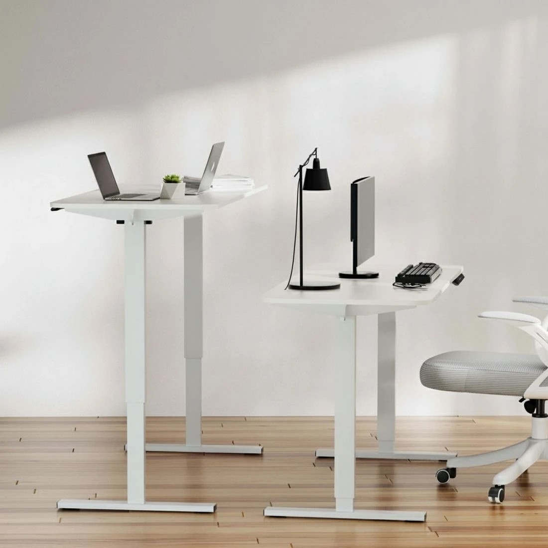 7 Artiss Electric Treadmill with 140cm Automatic Standing Desk Walking Pad 360mm - Multi, 7 of 9