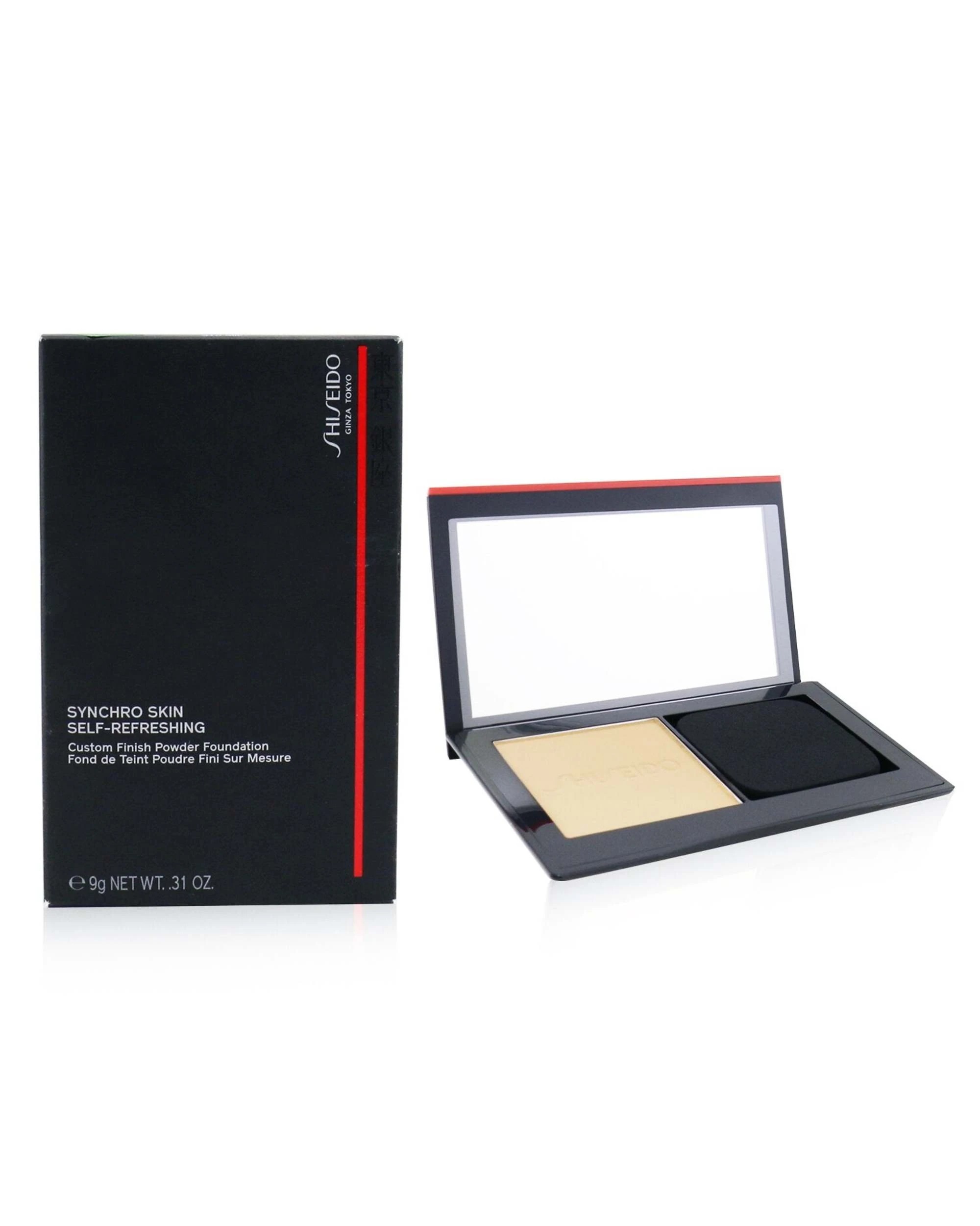 1 Shiseido Synchro Skin Self Refreshing Custom Finish Powder Foundation - # 9g/0.31oz - Beige, 1 of 4