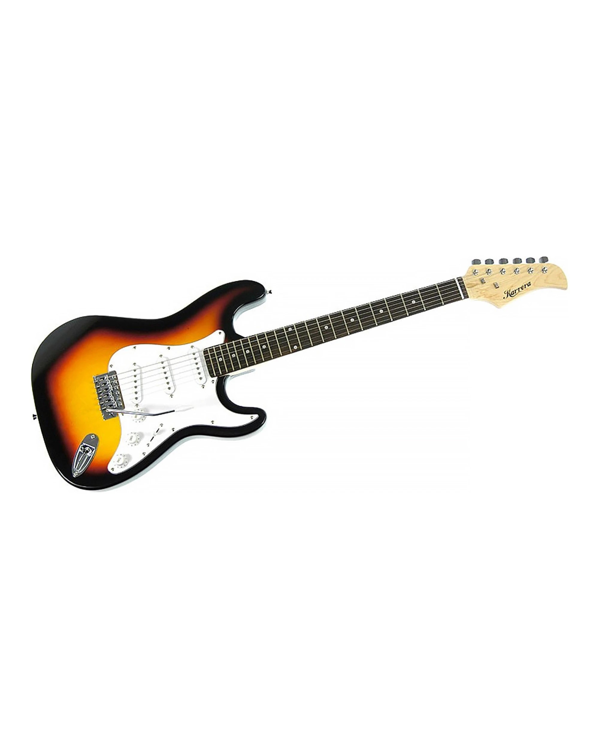 1 Karrera Electric Guitar Music 6-String Instrument Full Size Sunburst, 1 of 4