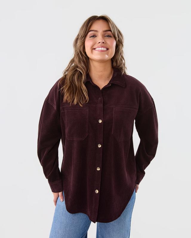 Long Sleeve Corduroy S