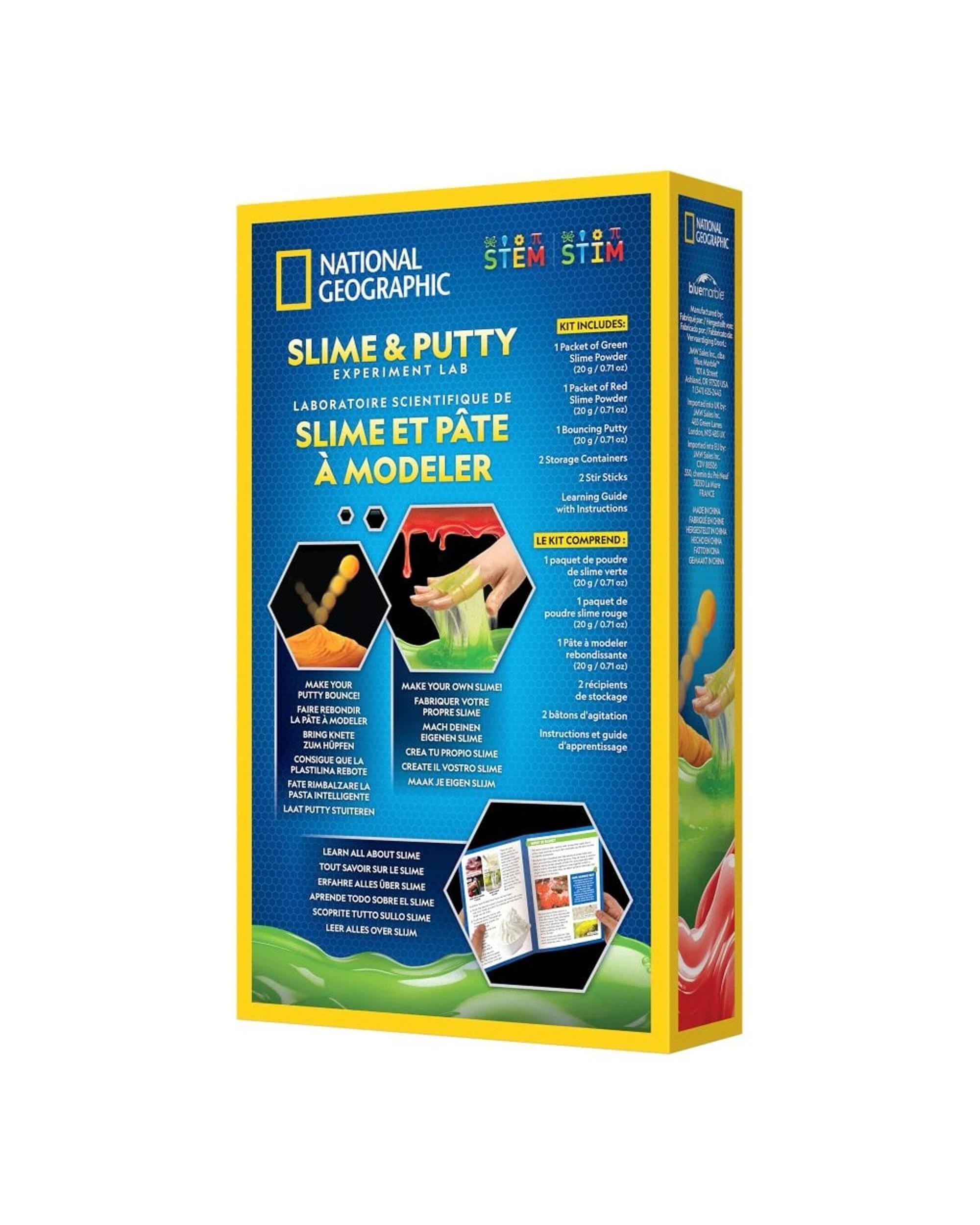 6 National Geographic Slime and Putty Experiment Lab Activity Kit, 6 of 6