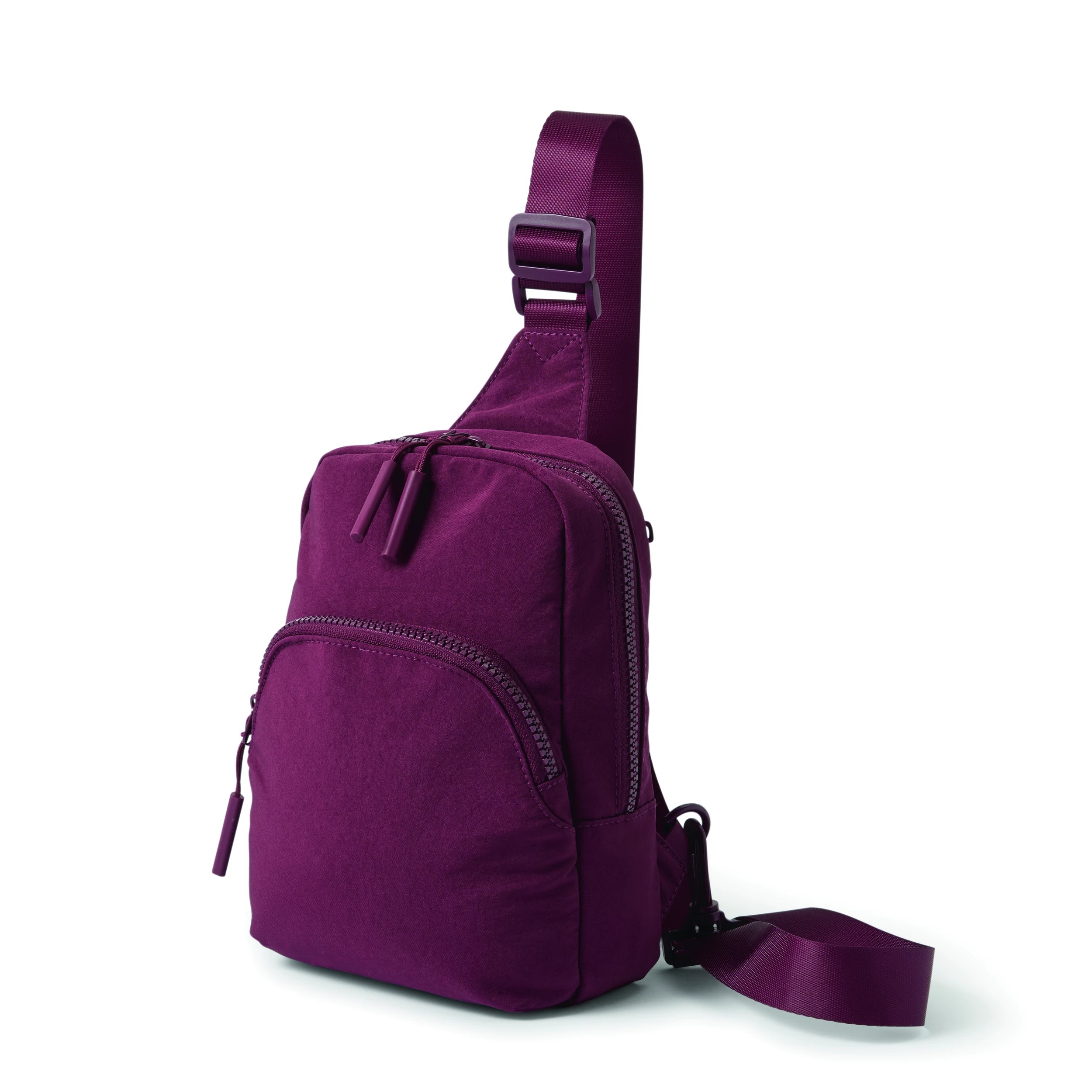 4 Travel Sling Bag - Burgundy, 4 of 10