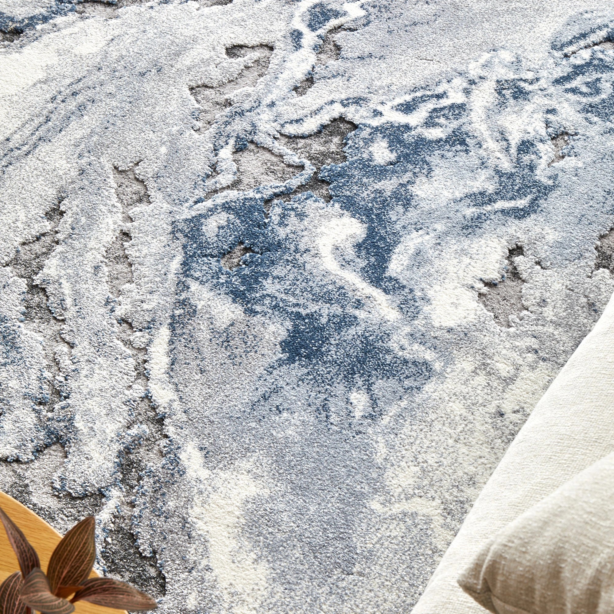 3 Common Ground Rugs Stonefall 222 290x200cm - Blue, 3 of 7