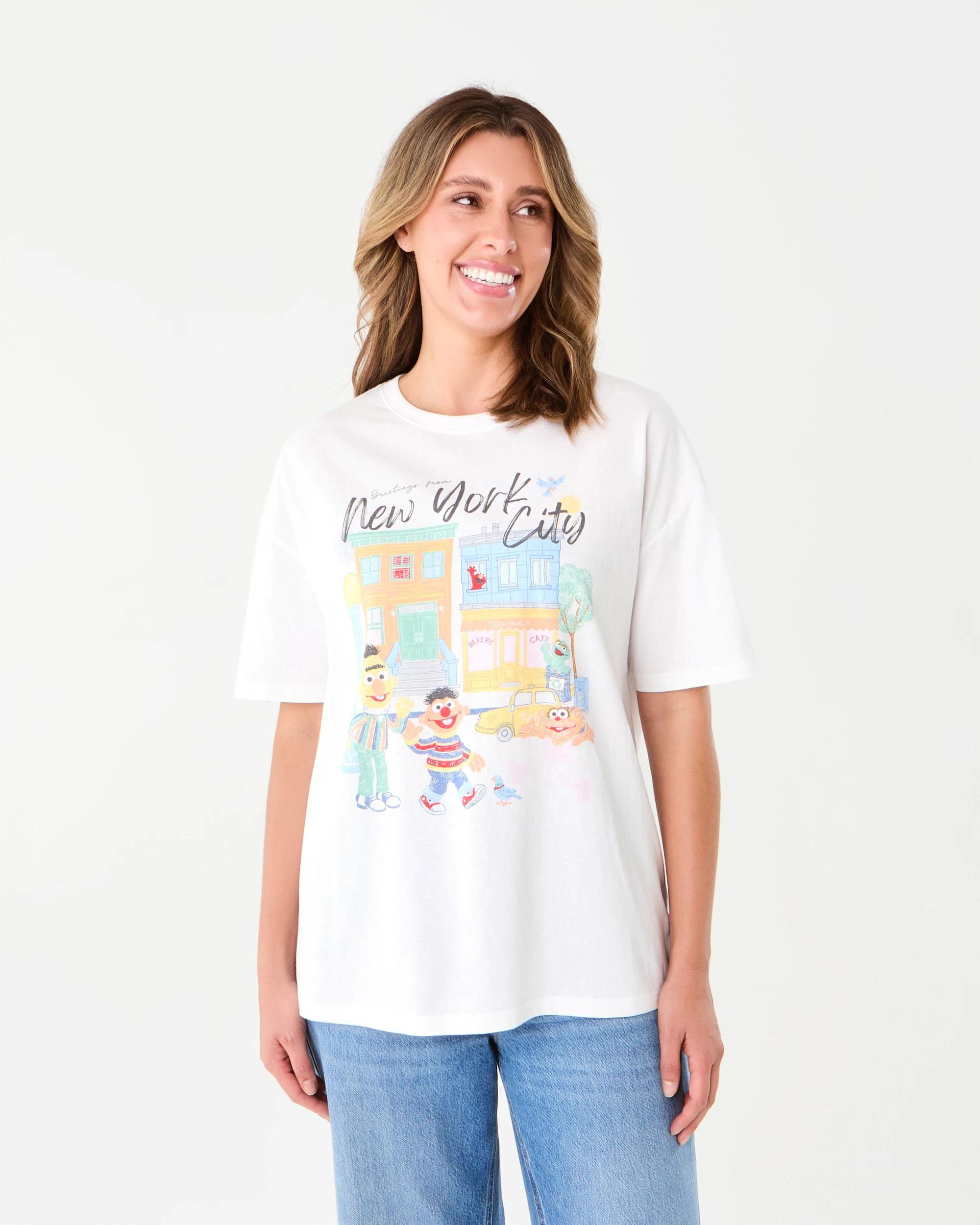 1 Sesame Street License Short Sleeve T-shirt Sesmestnyc, 1 of 7