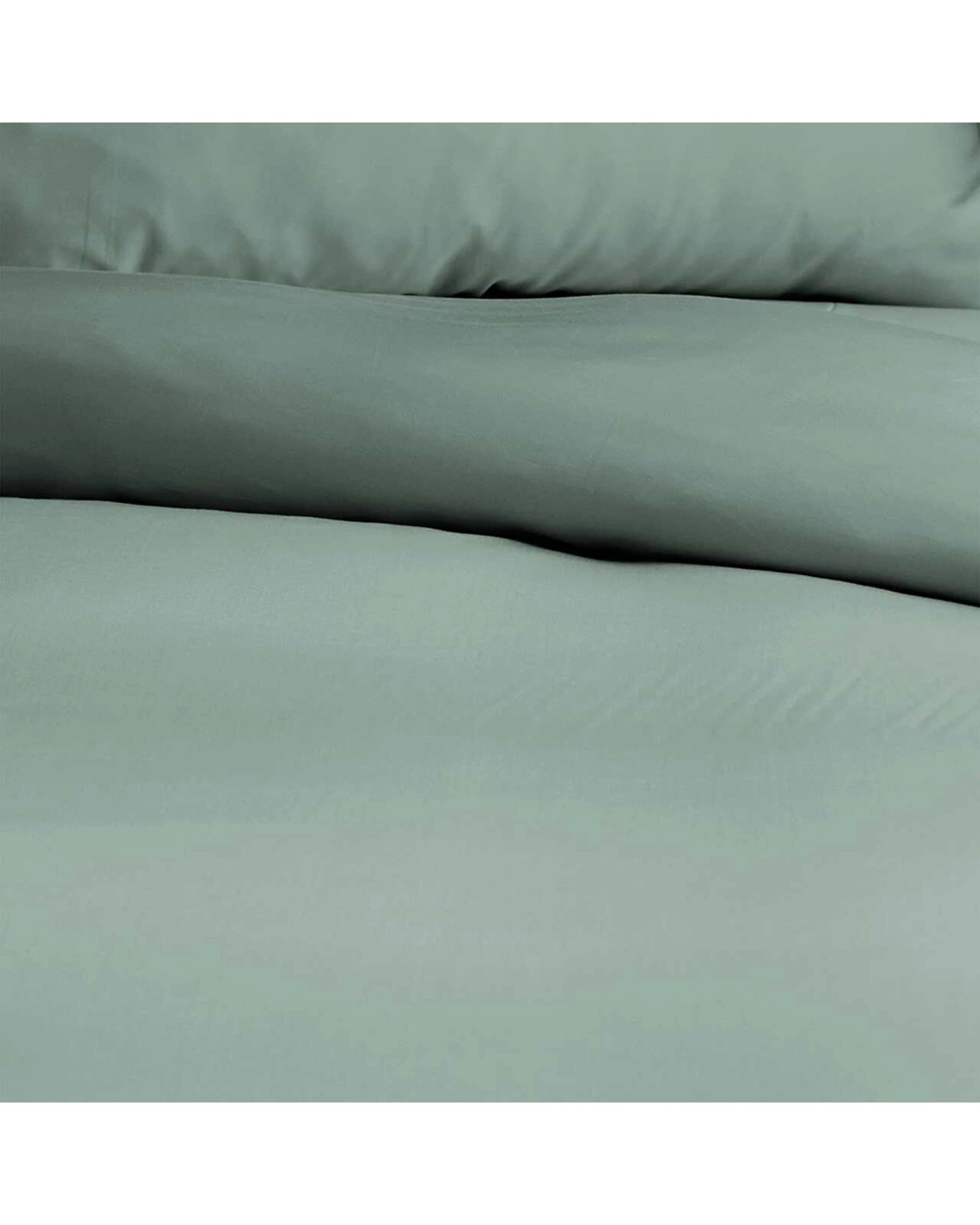 2 Canningvale Lustro Bamboo Quilt Bed Bedding Cover Set Moss King - Green, 2 of 4