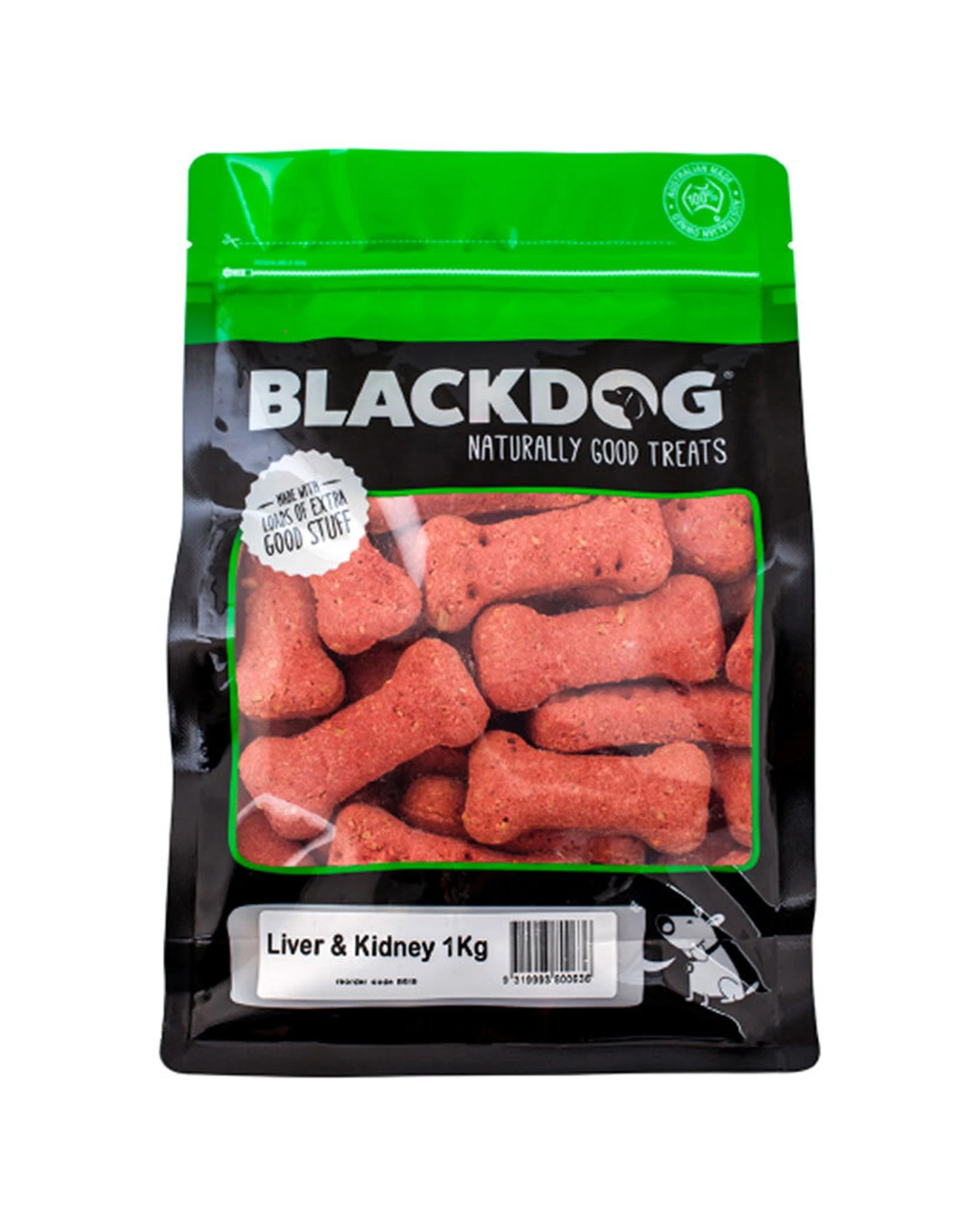 1 Black Dog Beef Liver & Kidney 1kg, 1 of 2