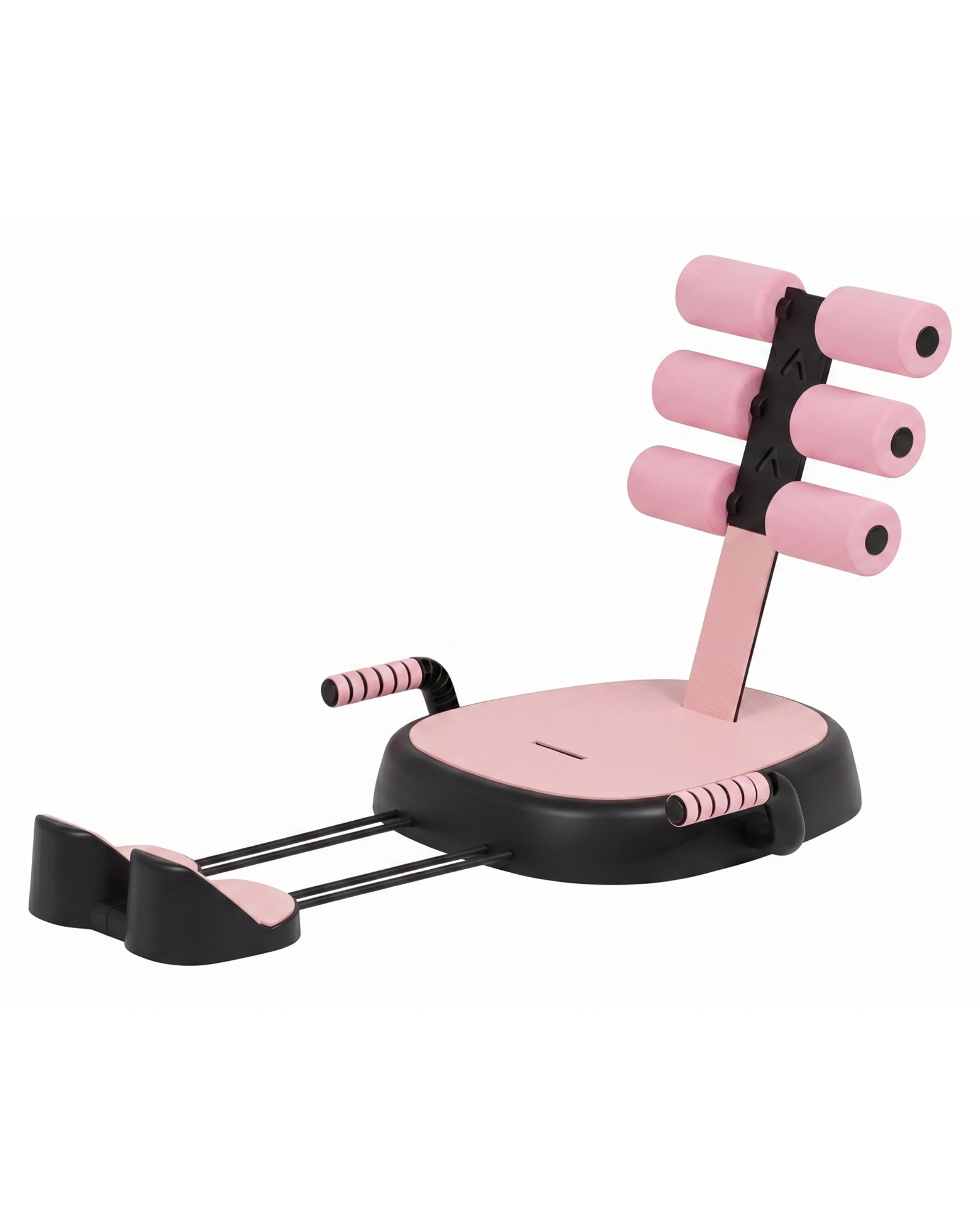 5 Advwin Ab Trainer Machine, Multi-Functional Core Workout Equipment ,120KG Weight Capacity - Pink, 5 of 7