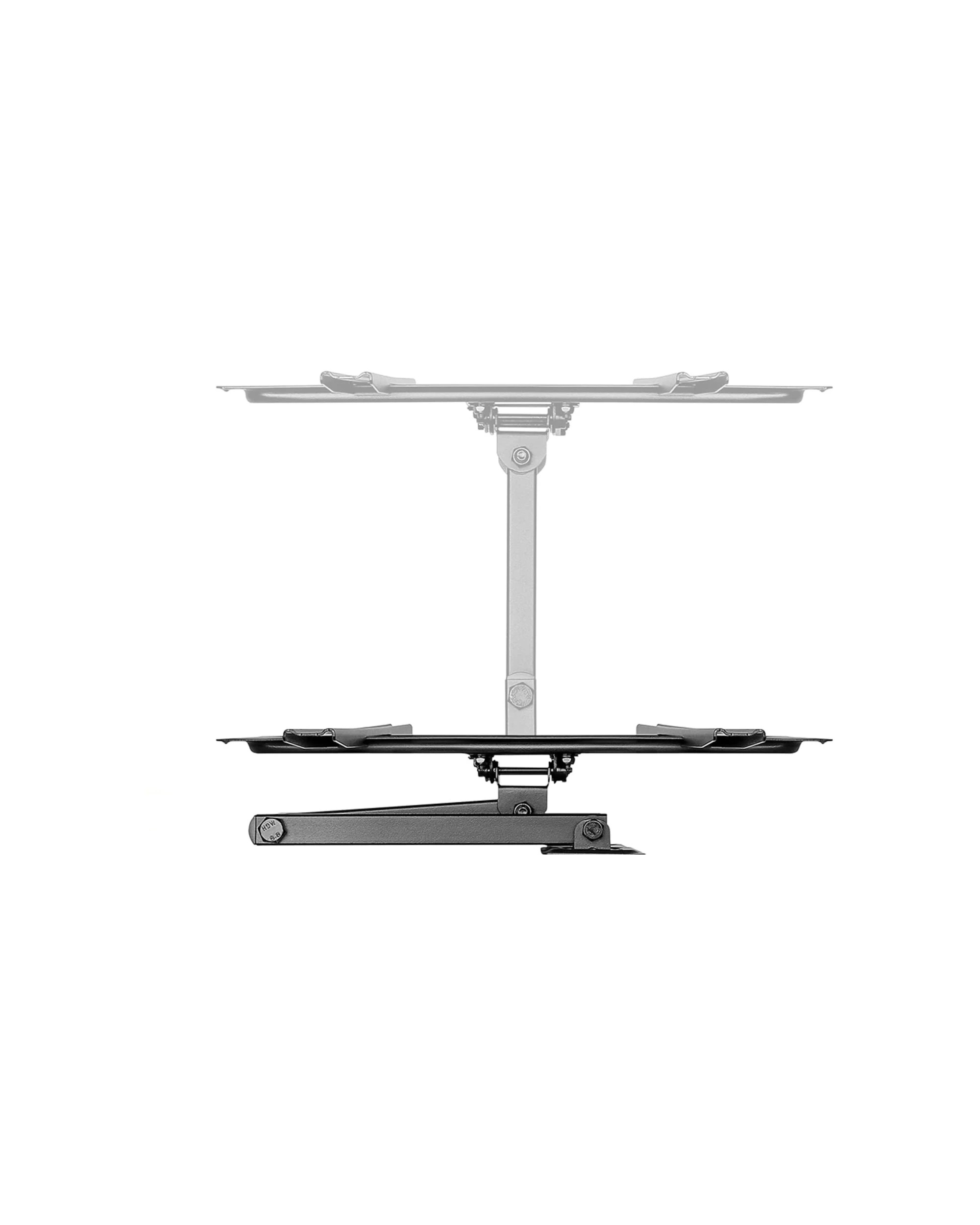 2 Goobay Full Motion Television M Wall Mount 32-55 Inch Adjustable Tilt Swivel TV Bracket 35kg - Black, 2 of 2