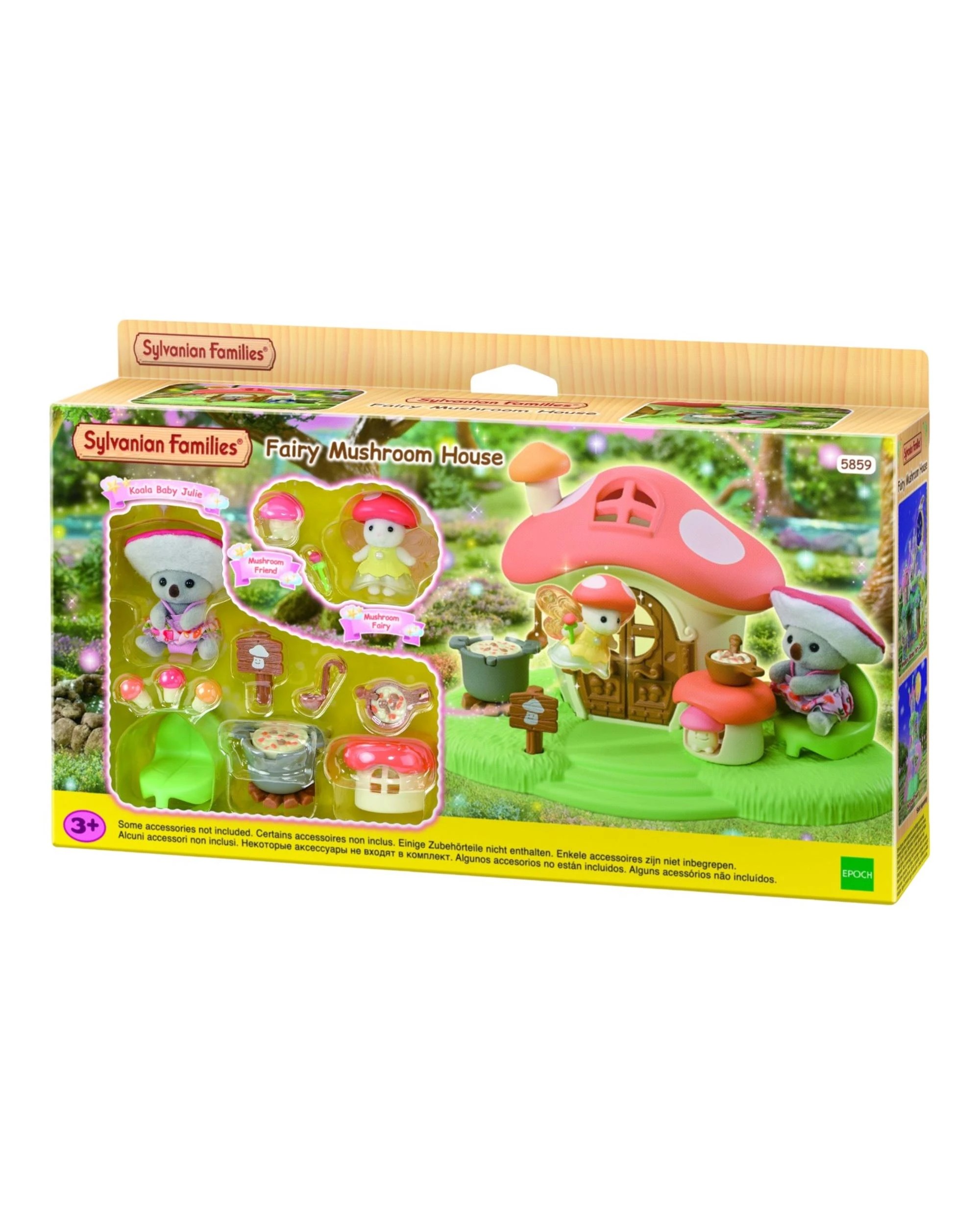1 Sylvanian Families Fairy Mushroom House, 1 of 9