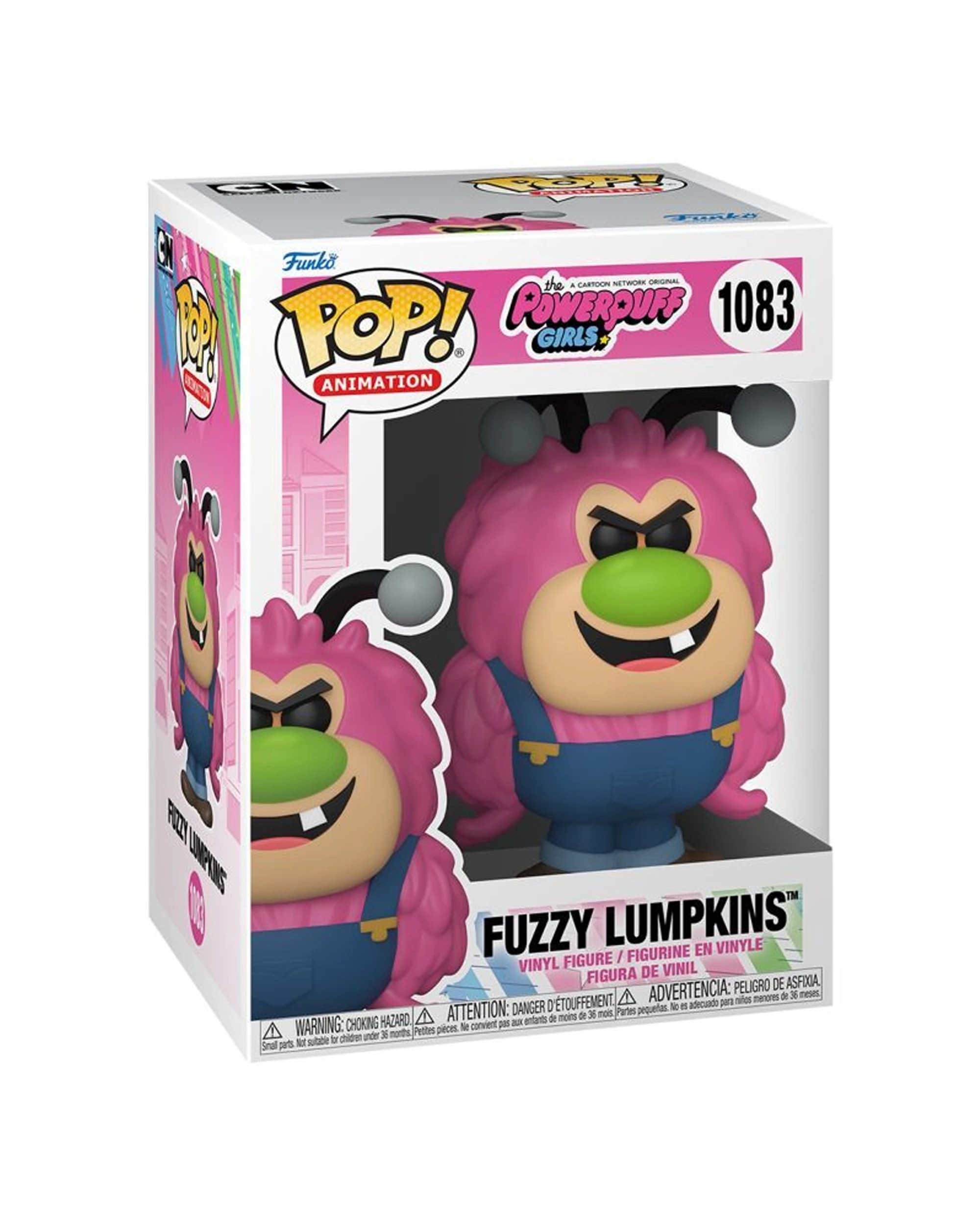 3 Pop Vinyl Figurine PPG - Fuzzy Lumpkins 10cm Vinyl Collectible Action Figure - Pink, 3 of 3