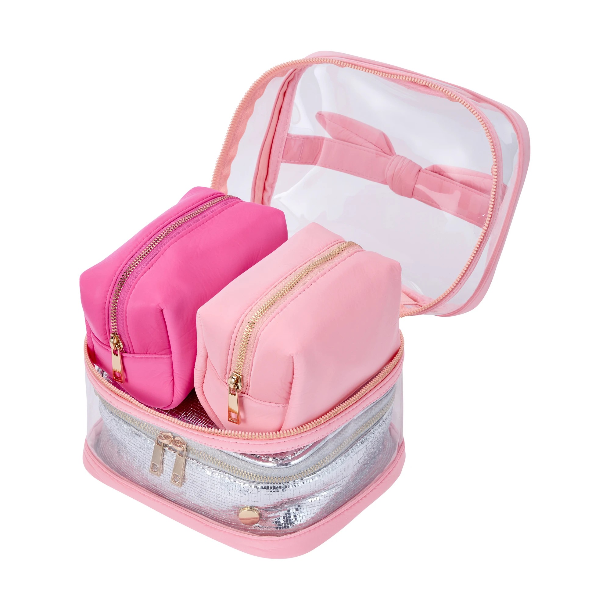 5 OXX Cosmetics 4 Piece Cosmetic Bag Set - Bright Vibes, 5 of 8