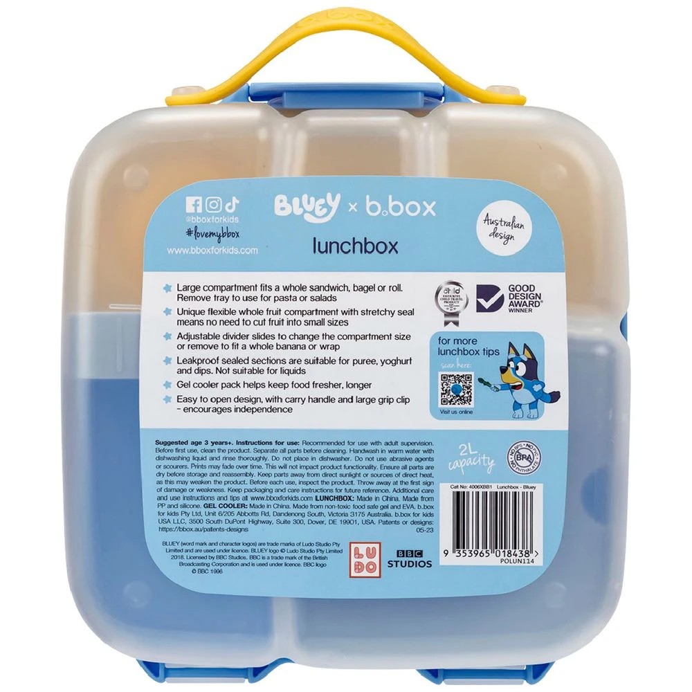 6 b.box Bluey Lunchbox 2L, 6 of 6