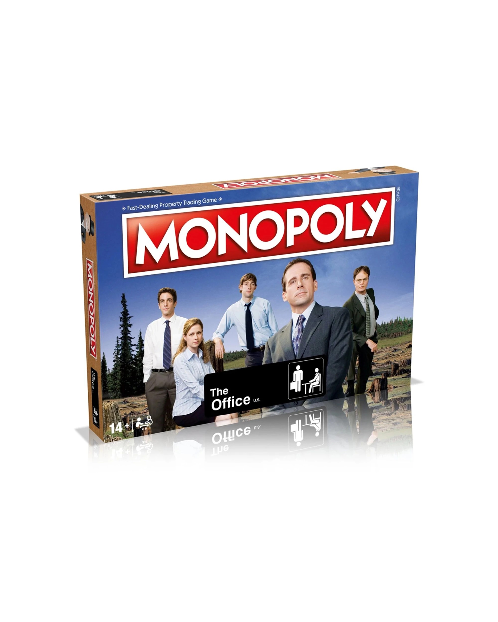1 MONOPOLY The Office Board Game Kids Family Tabletop Themed Board Game - Multi, 1 of 3