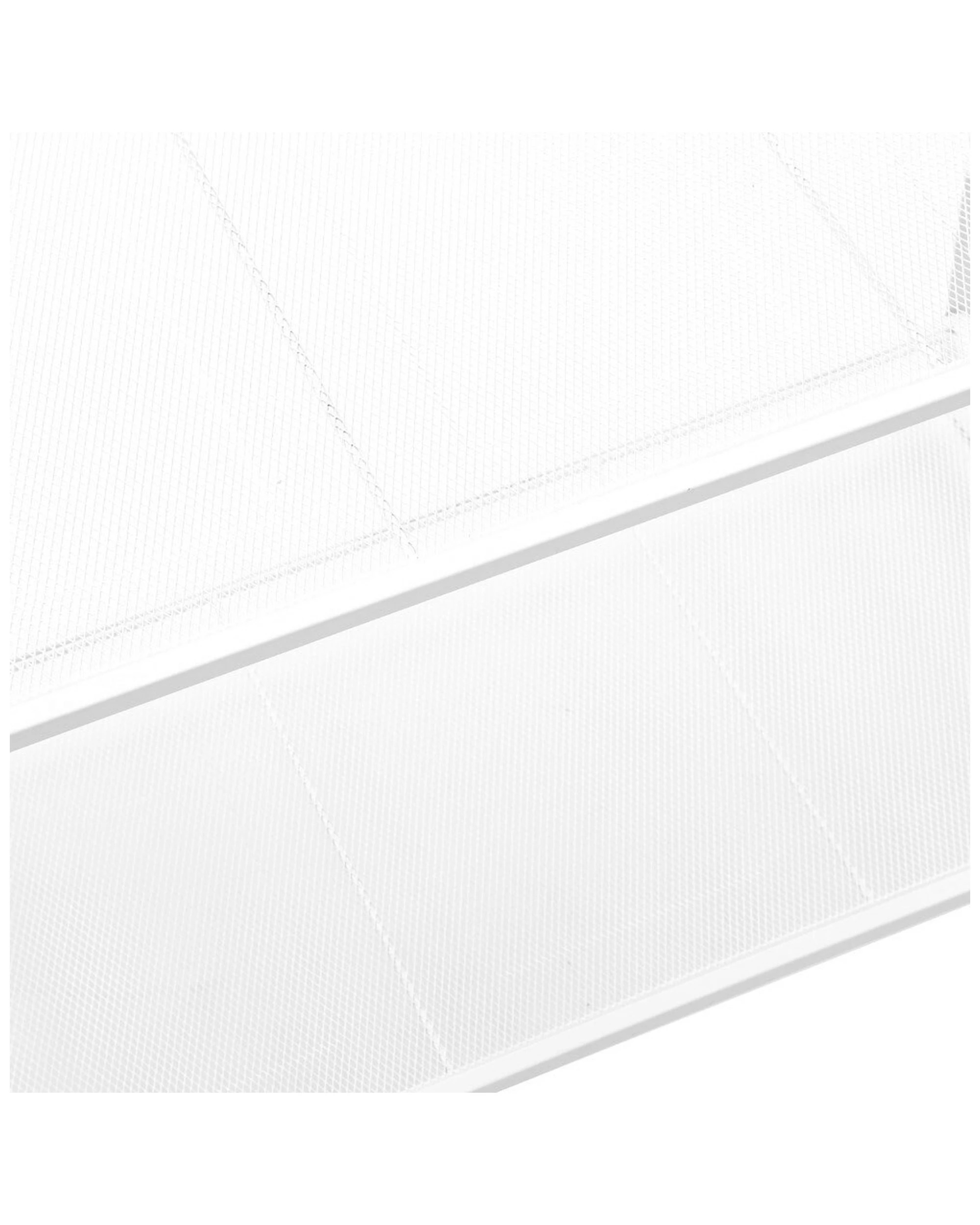 5 Boxsweden Mesh Wire 2 Tier 73cm Storage Holder Shelf Organiser Rack Stand
 - White, 5 of 5