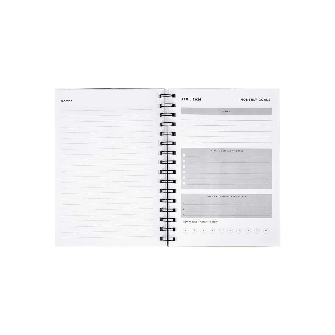 5 A5 Student Diary - Black, 5 of 9