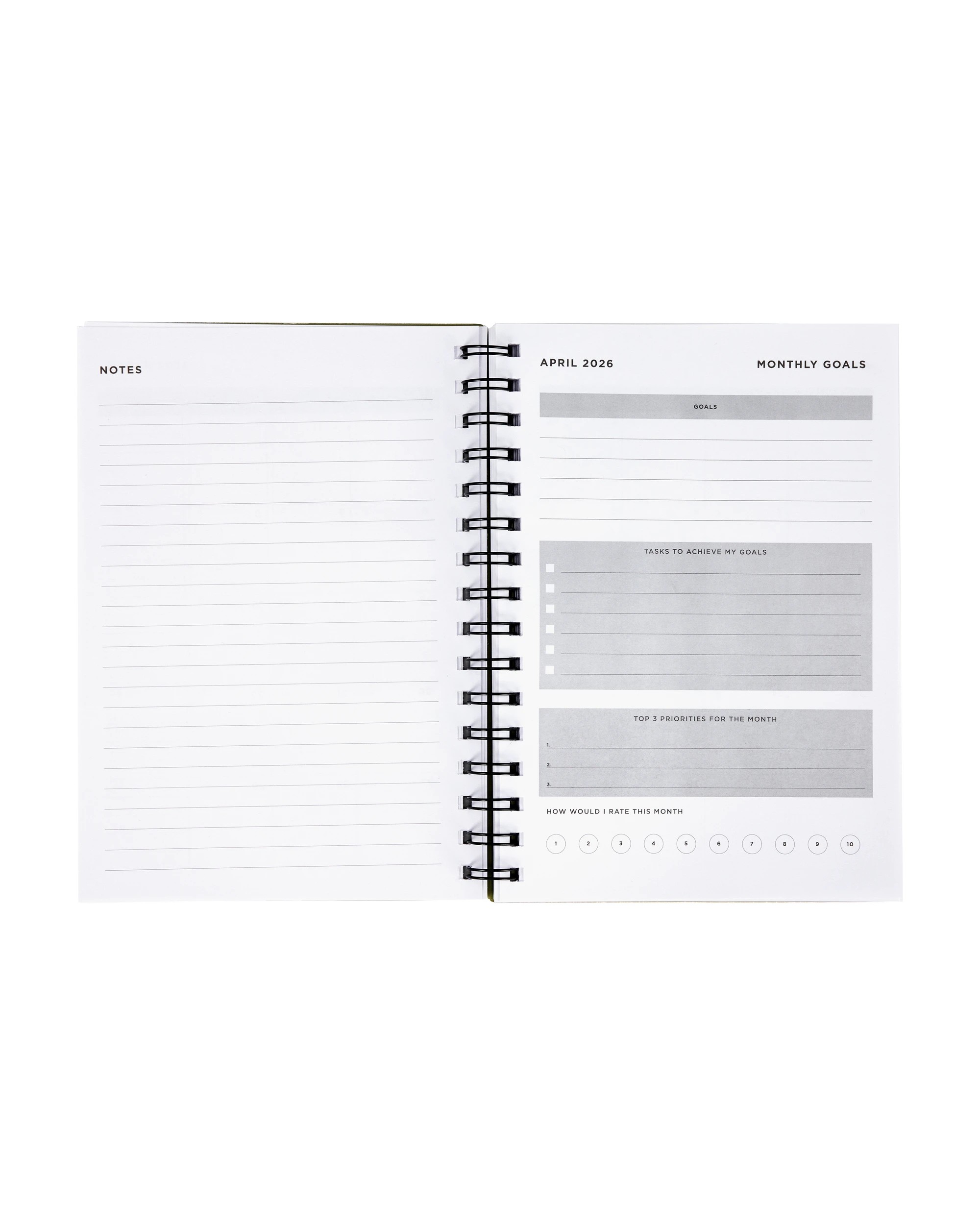 5 A5 Student Diary - Black, 5 of 9