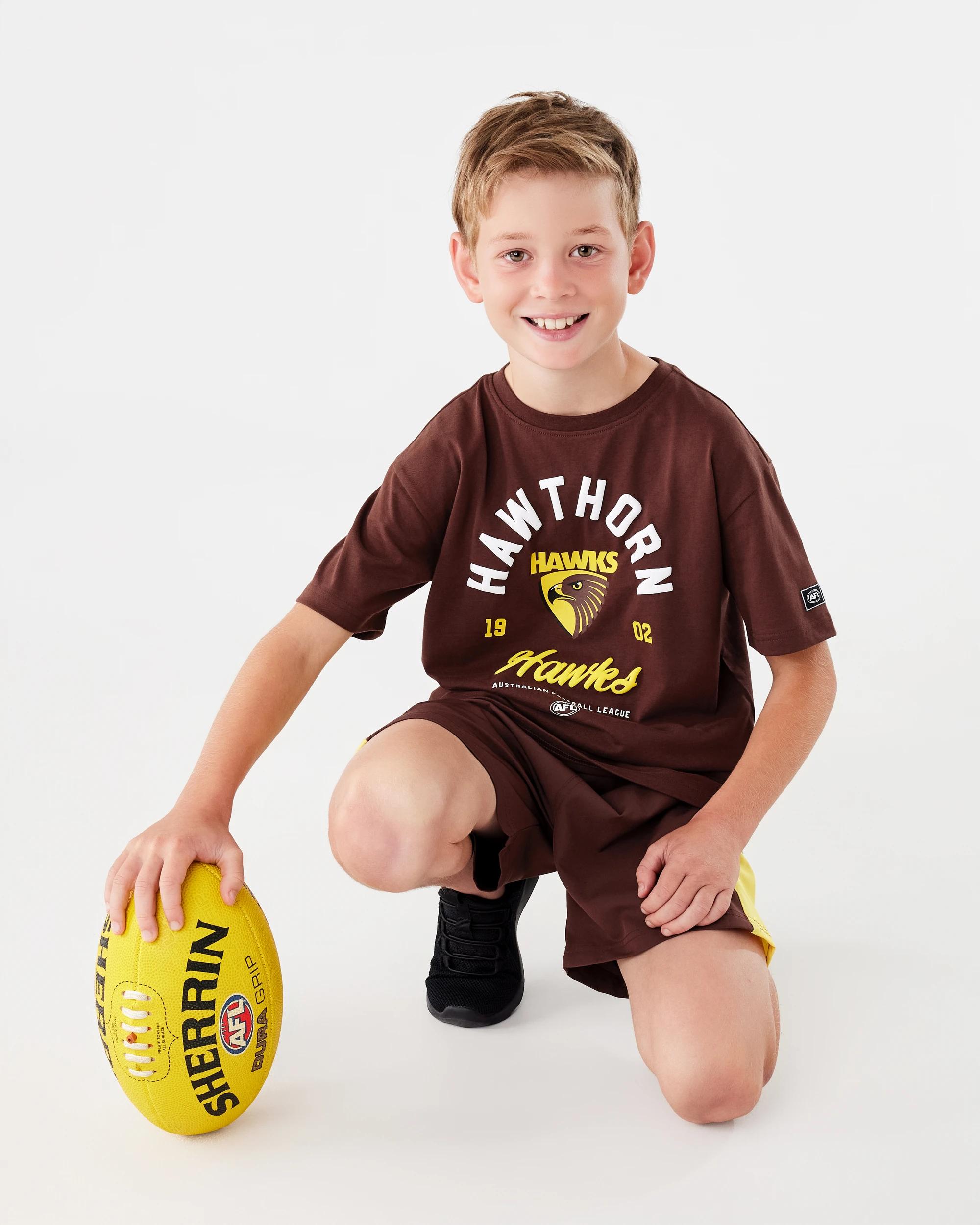 1 Official AFL Kids T-shirt Hawthorn, 1 of 9