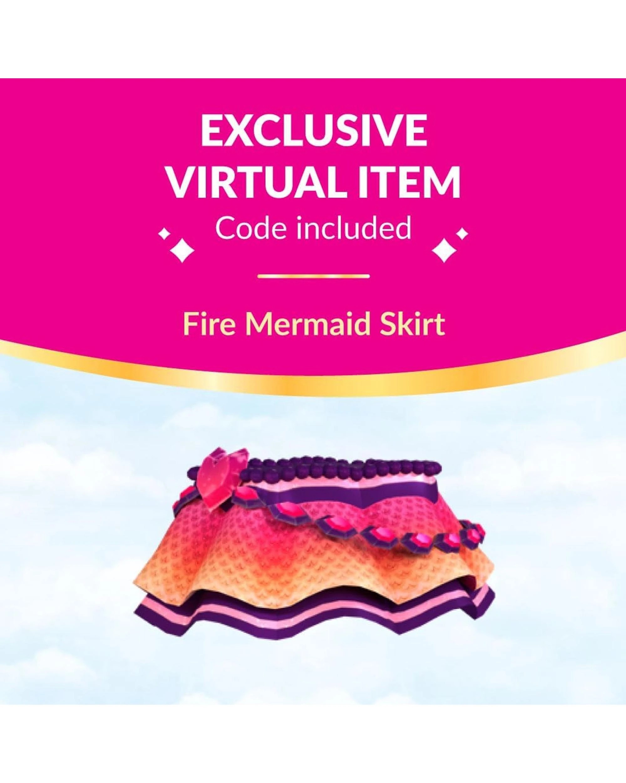 5 Royale High Fire Mermaid S3 Deluxe Core Figure, 5 of 8