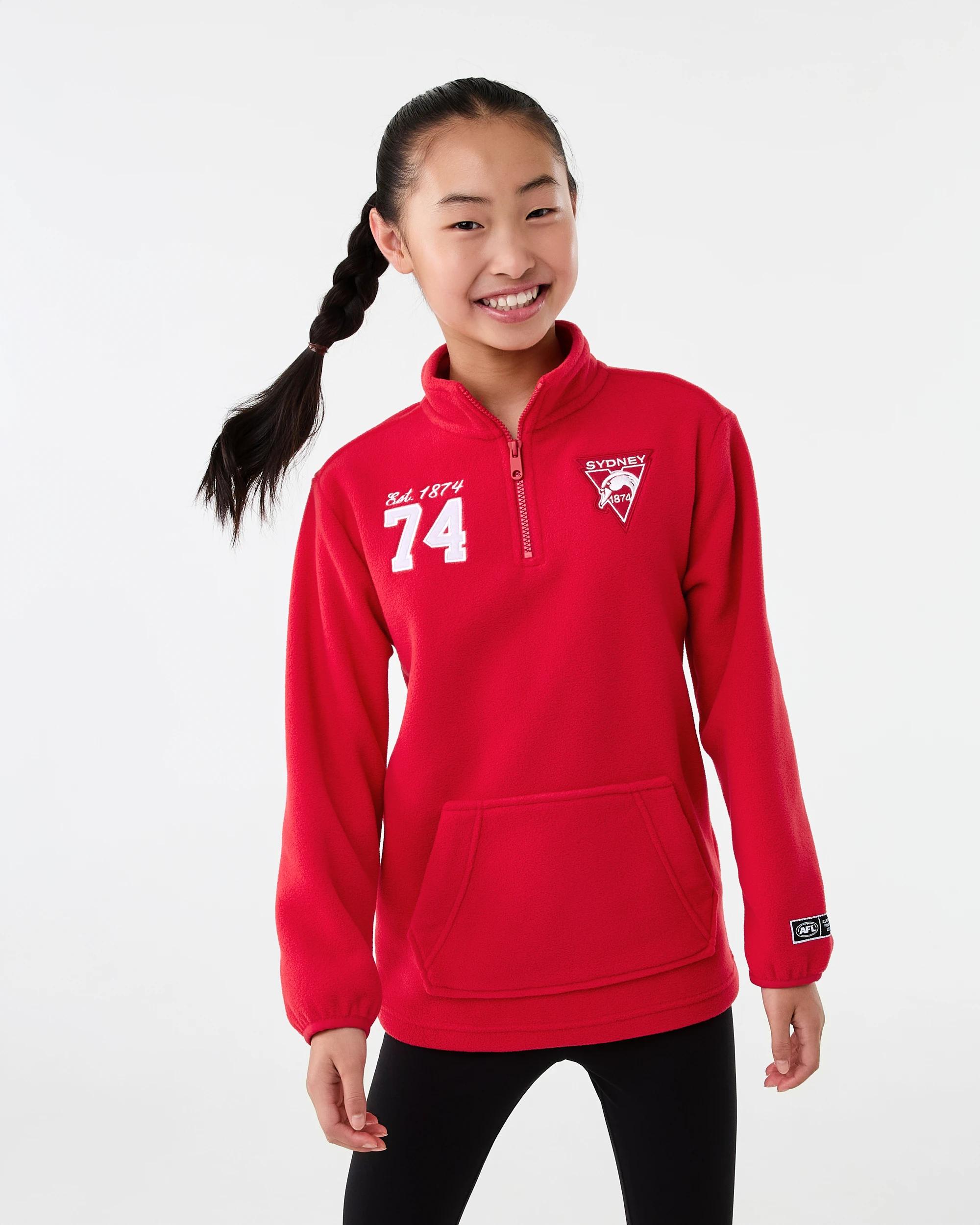 1 Official AFL Kids Polar Fleece Jacket Sydney, 1 of 10