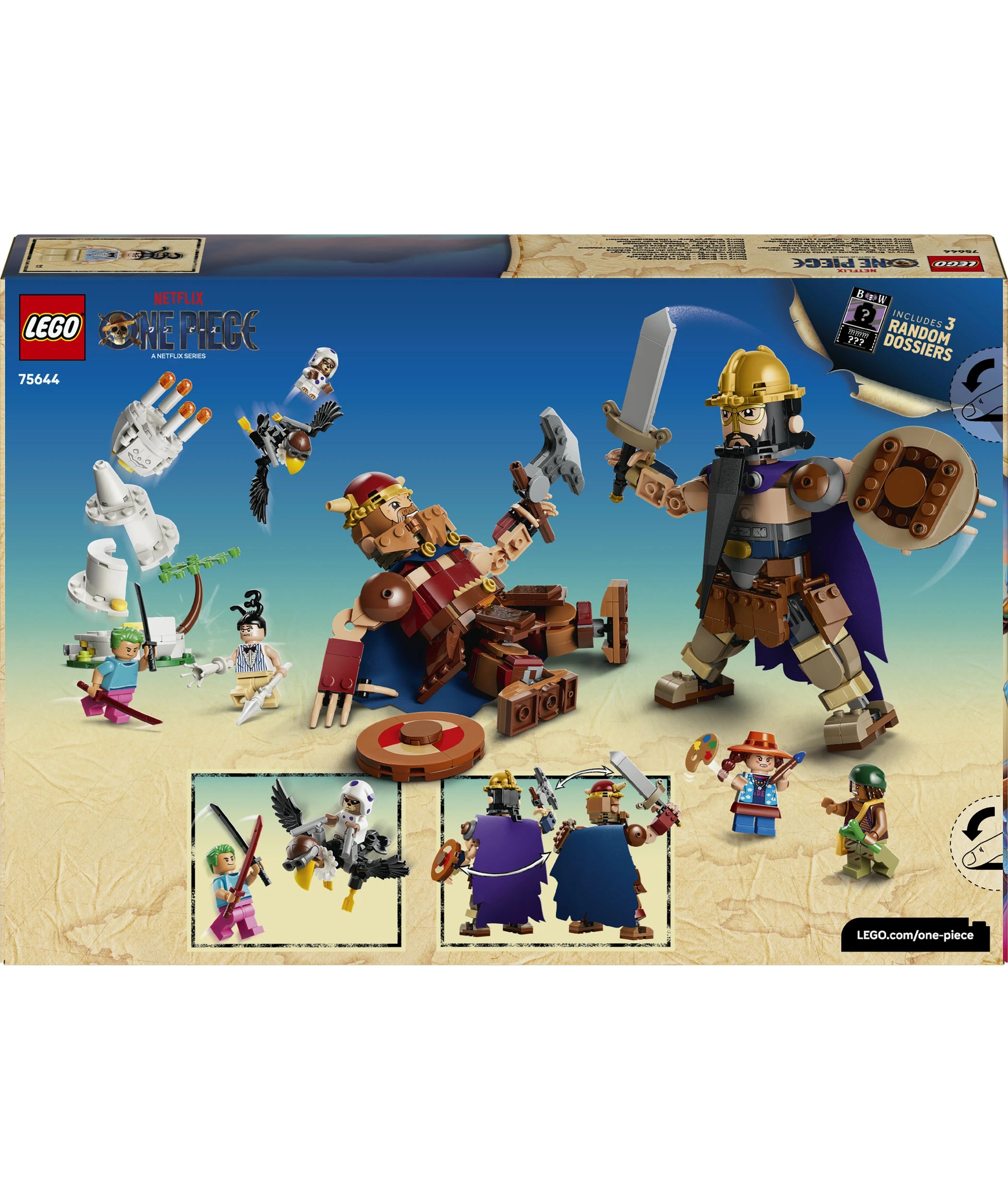 10 LEGO ONE PIECE Dorry vs. Brogy – Giants of Little Garden 75644, 10 of 10
