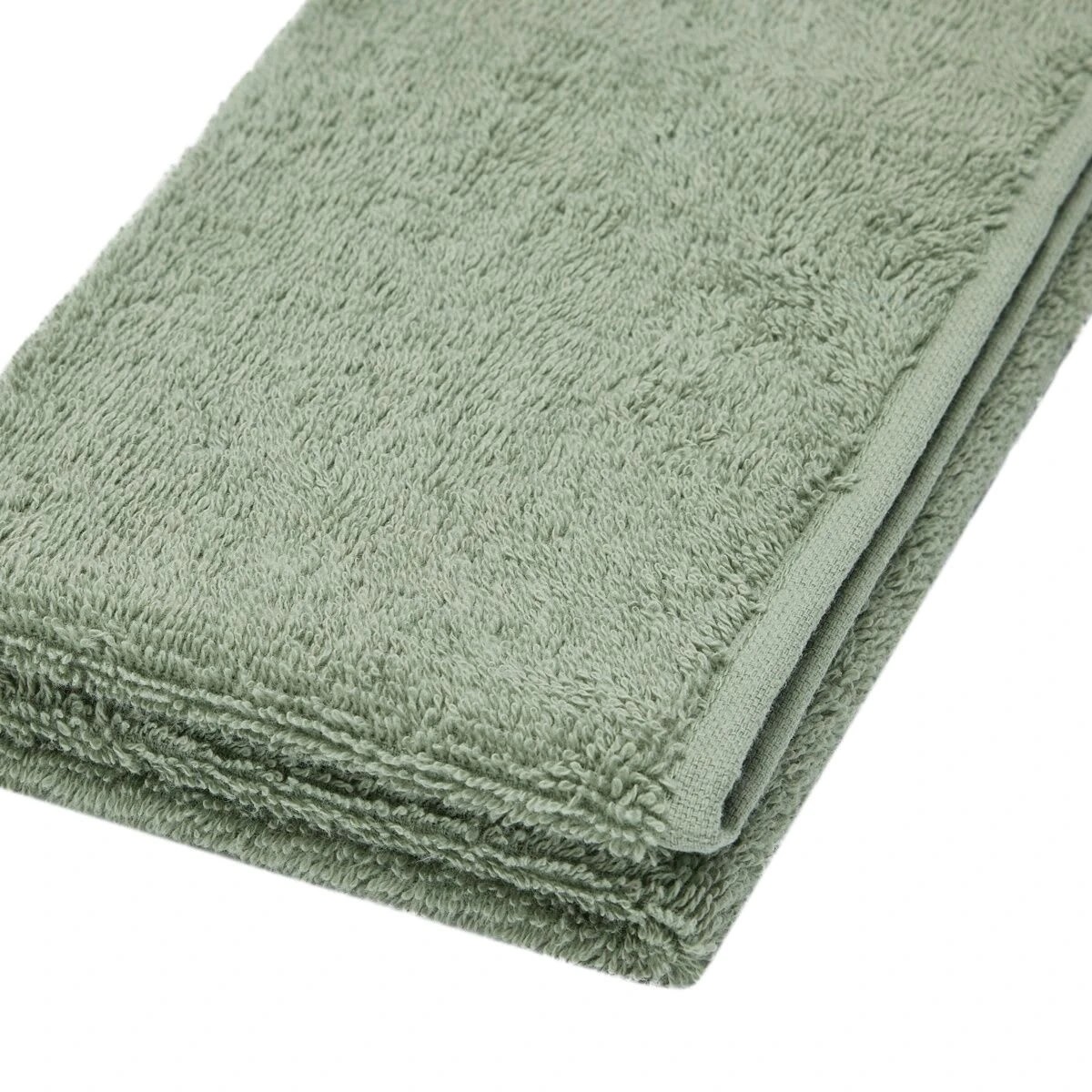 4 Edan Cotton Hand Towel - Moss, 4 of 6