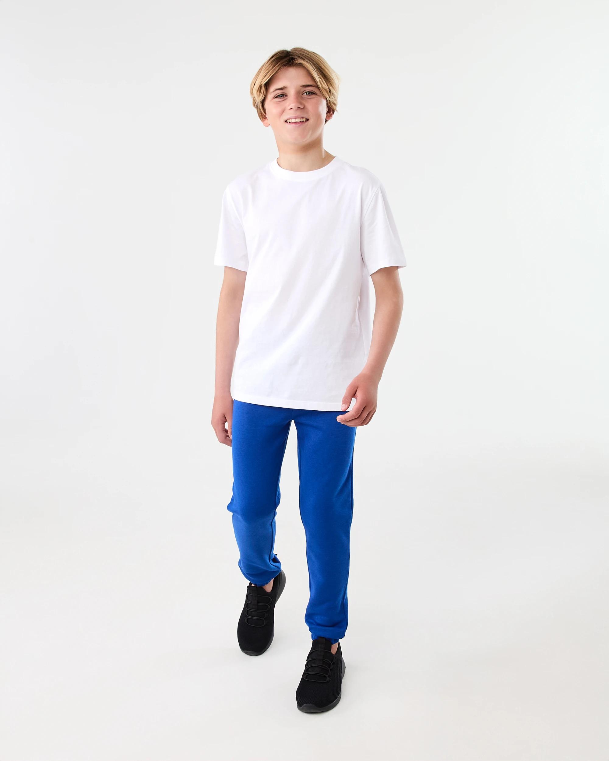 4 Basic Trackpants Royal Blue, 4 of 5