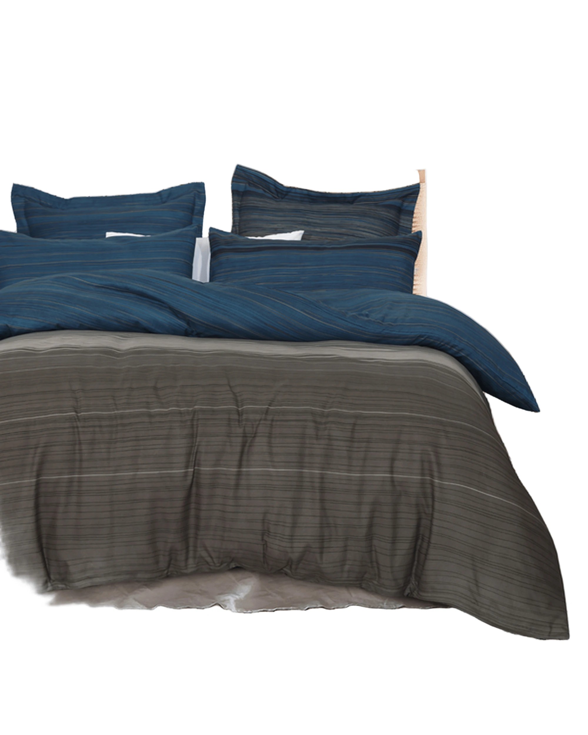 1 Amsons Quilt Cover Set With European Pillow Covers - Double Bed - Multi, 1 of 6