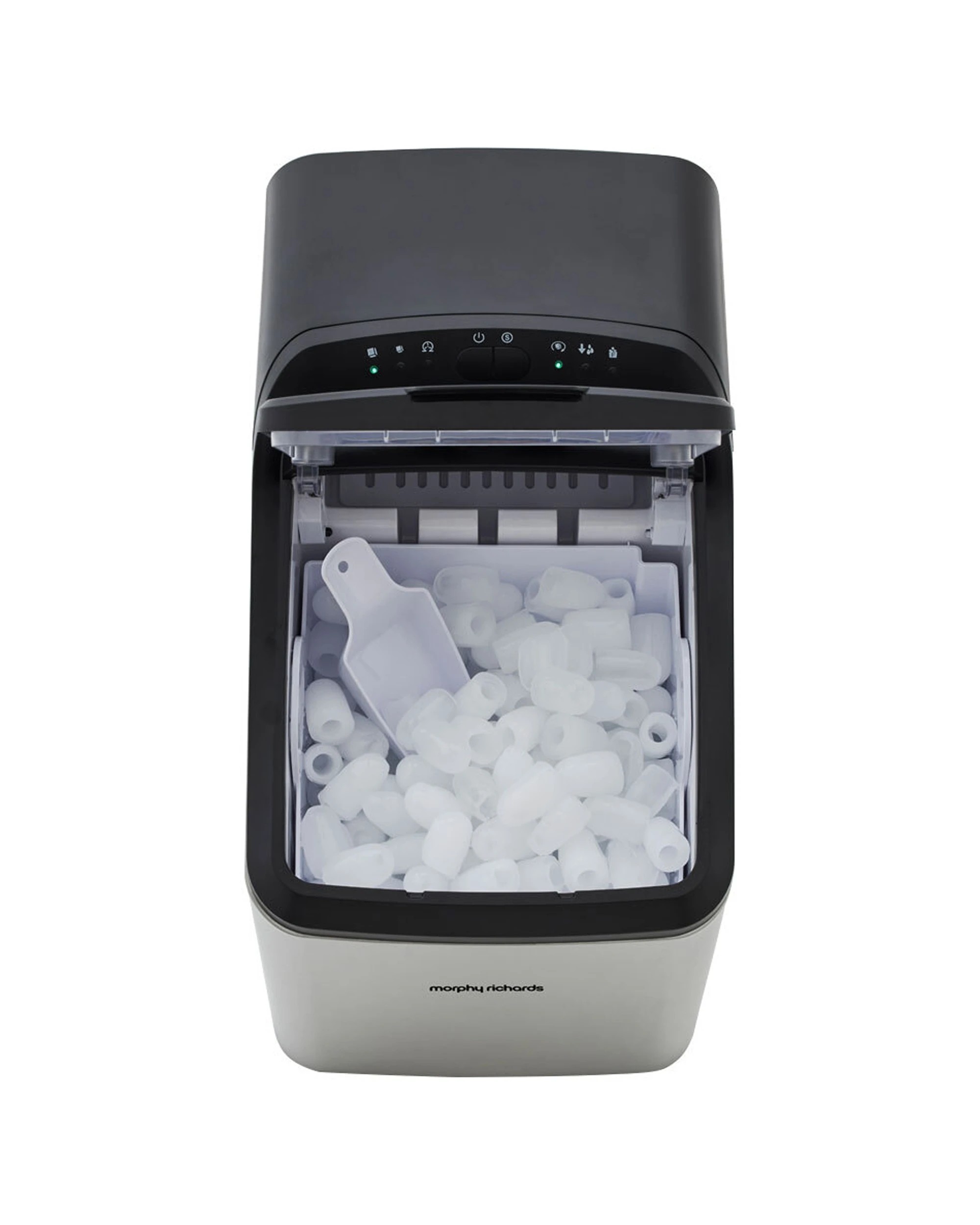 4 Morphy Richards 1.8kg Ice Maker Machine 2.8l Countertop Bar Stainless Steel
 - Silver, 4 of 9