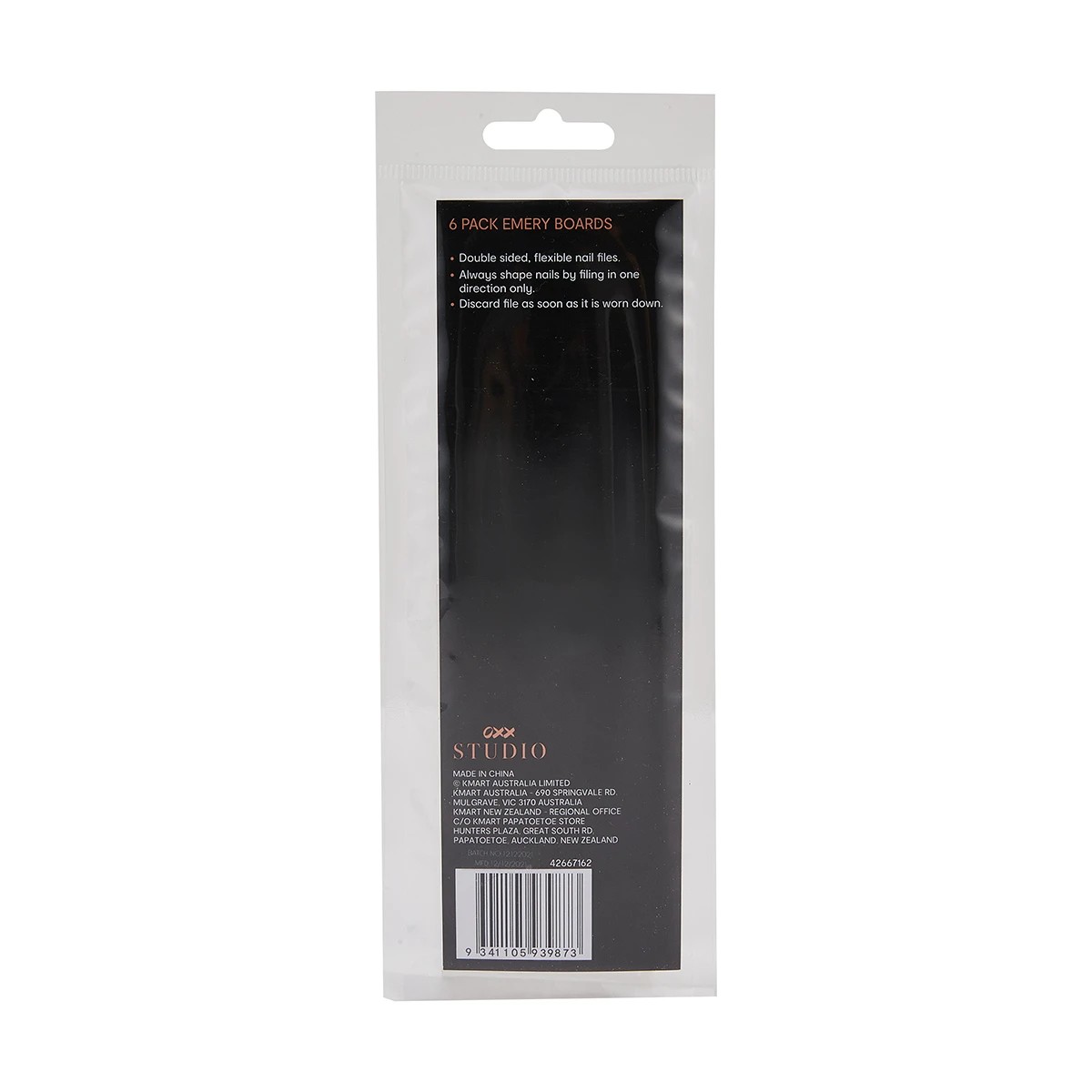 6 OXX Studio 6 Pack Emery Boards, 6 of 6