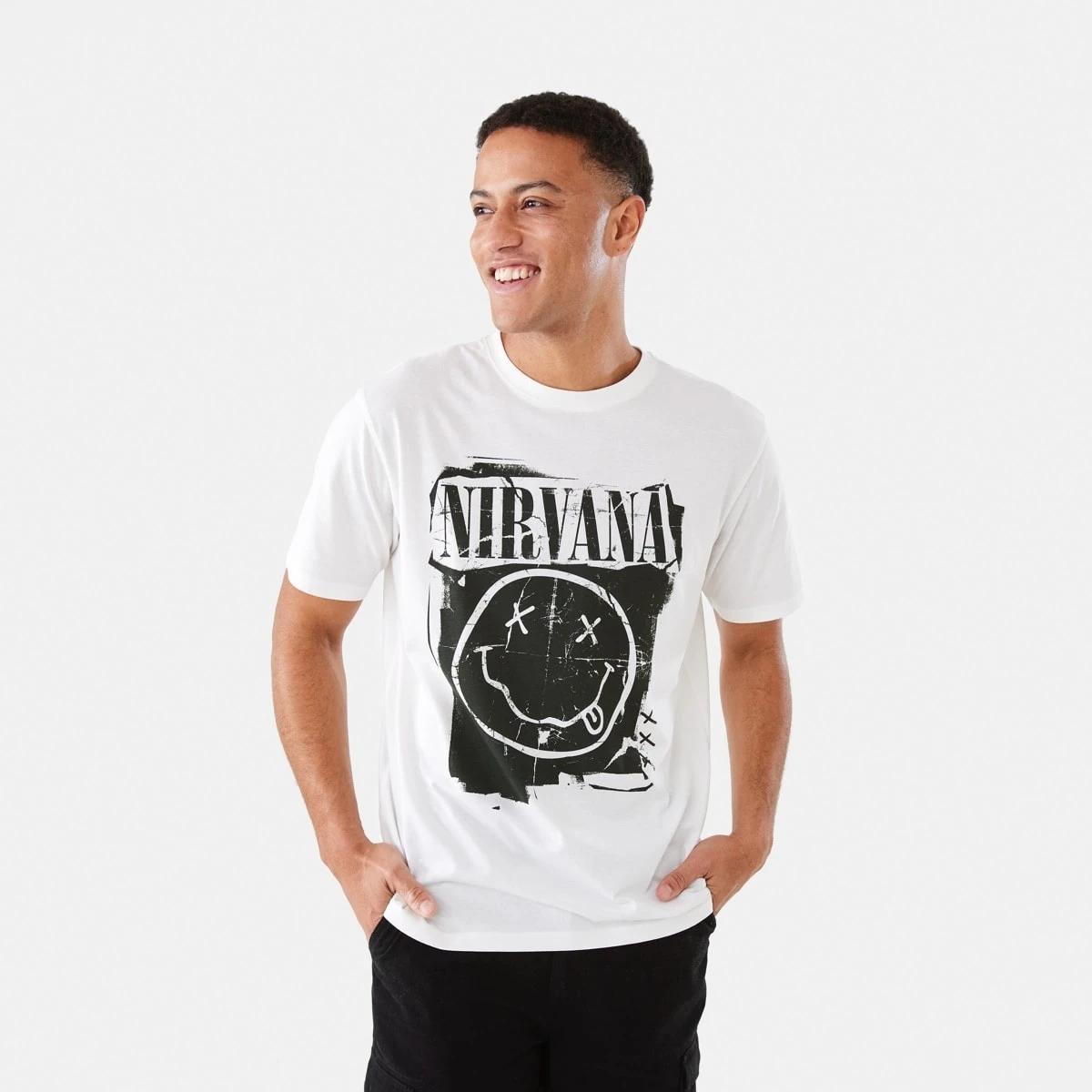 1 Nirvana License T-shirt SNOW WHITE, 1 of 7