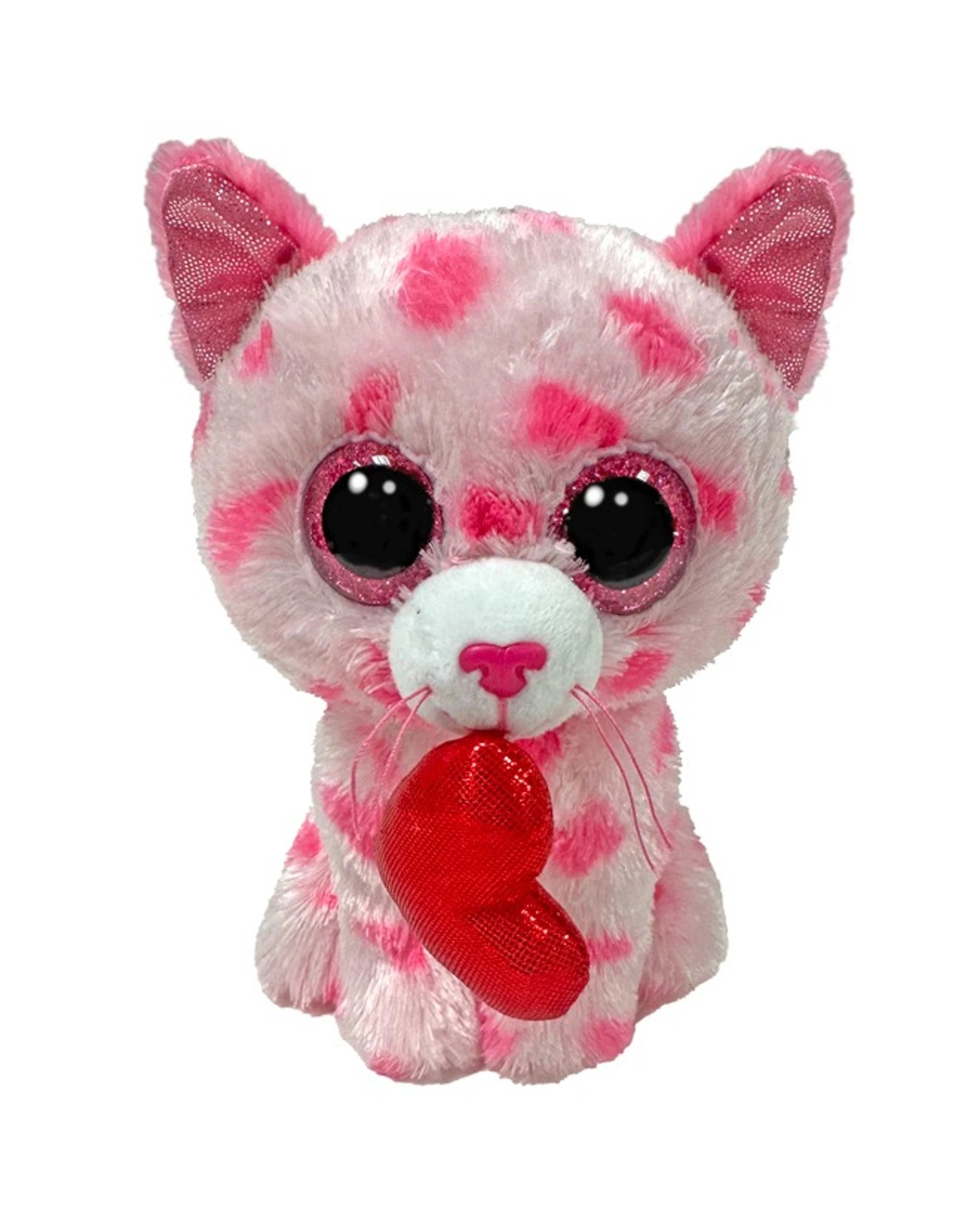 1 TY Beanie Boos Sweet the Valentines Cat Plush, 1 of 1