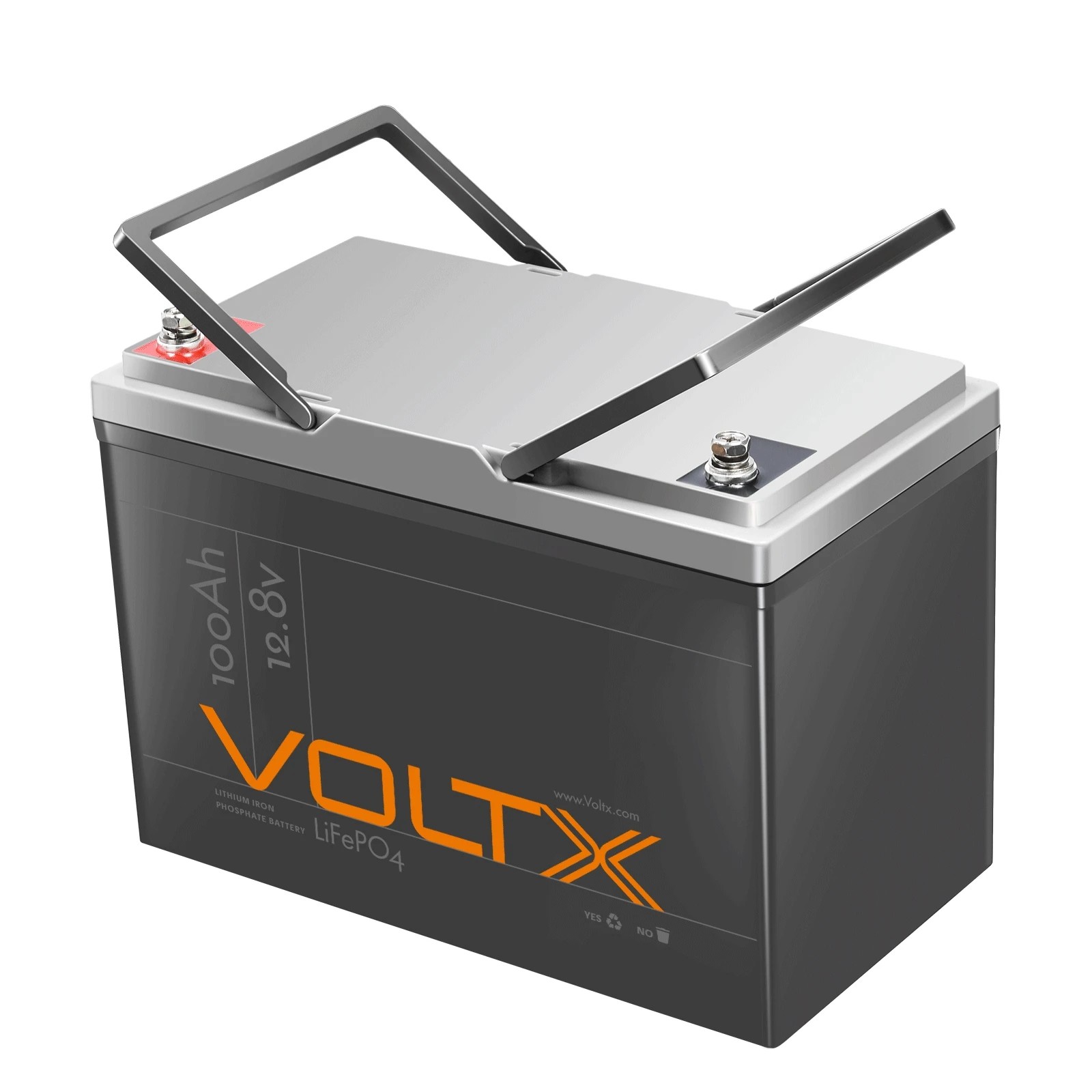 4 VoltX 12V 100Ah 1280Wh LiFePO4 Battery, 100A BMS, Caravan & Camping, 4 of 10