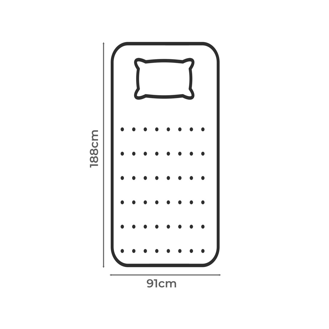 3 Dreamz Cloud Soft Mattress Topper Single, 3 of 6