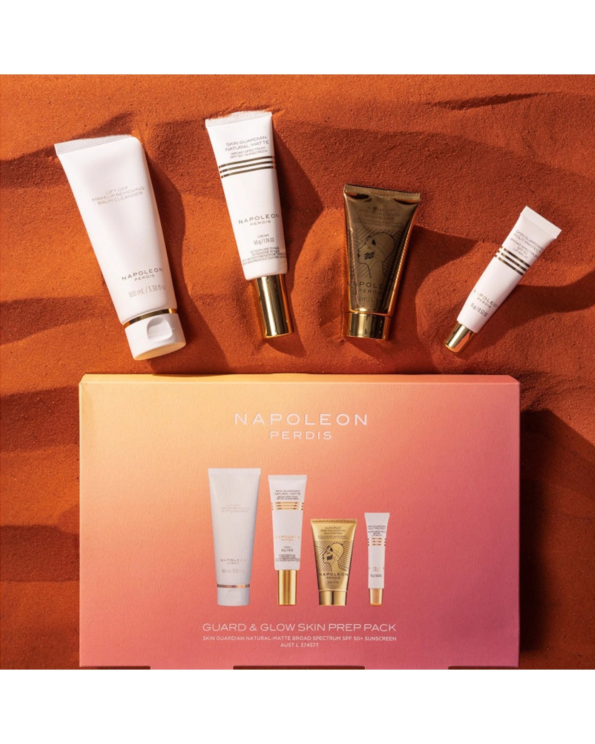 3 Napoleon Perdis Makeup Pack Of 4 Guard & Glow Skin Prep Protective Pack - Multi, 3 of 3