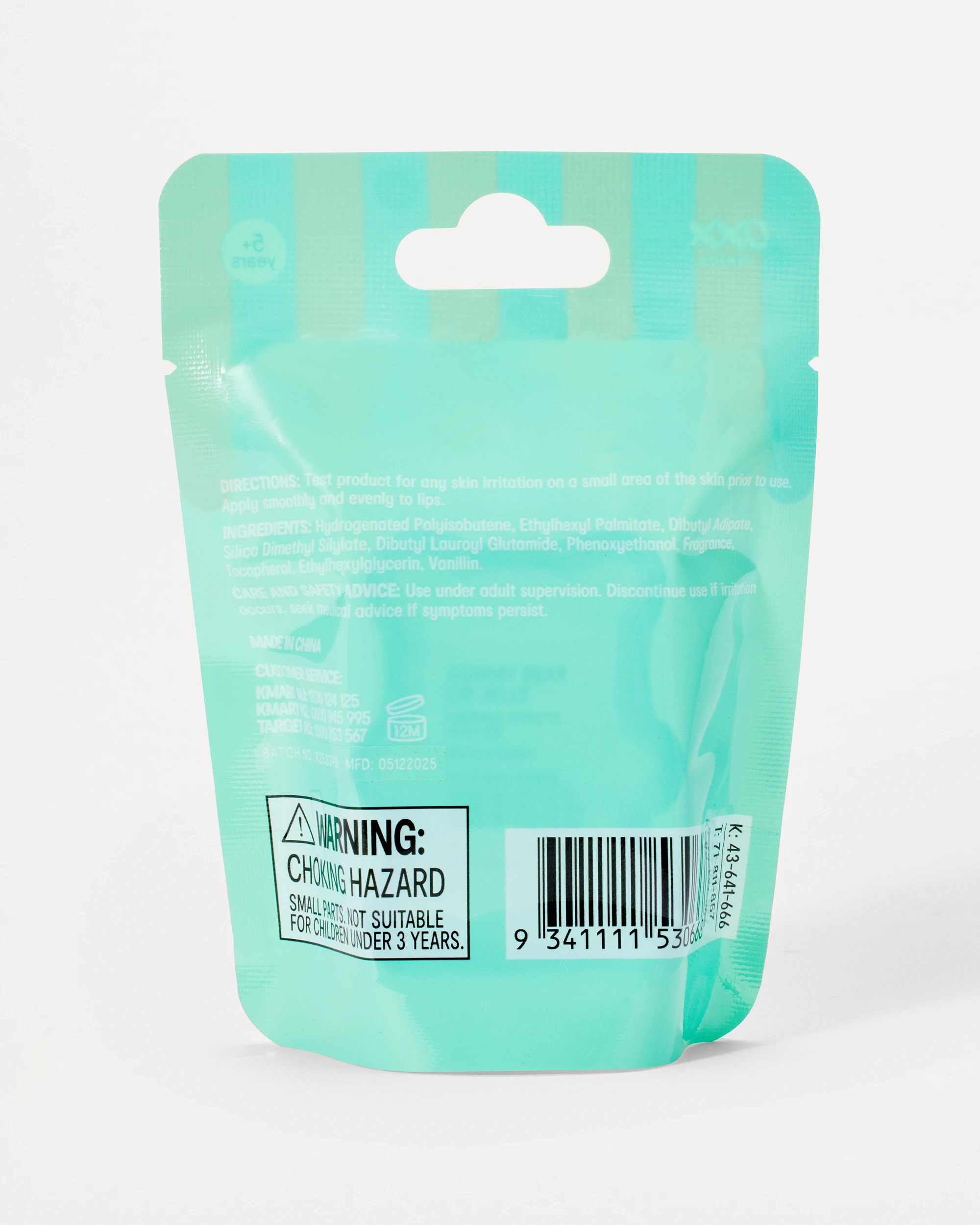 6 OXX Junior Gummy Bear Lip Jelly - Caramel Donuts Scented, 6 of 6